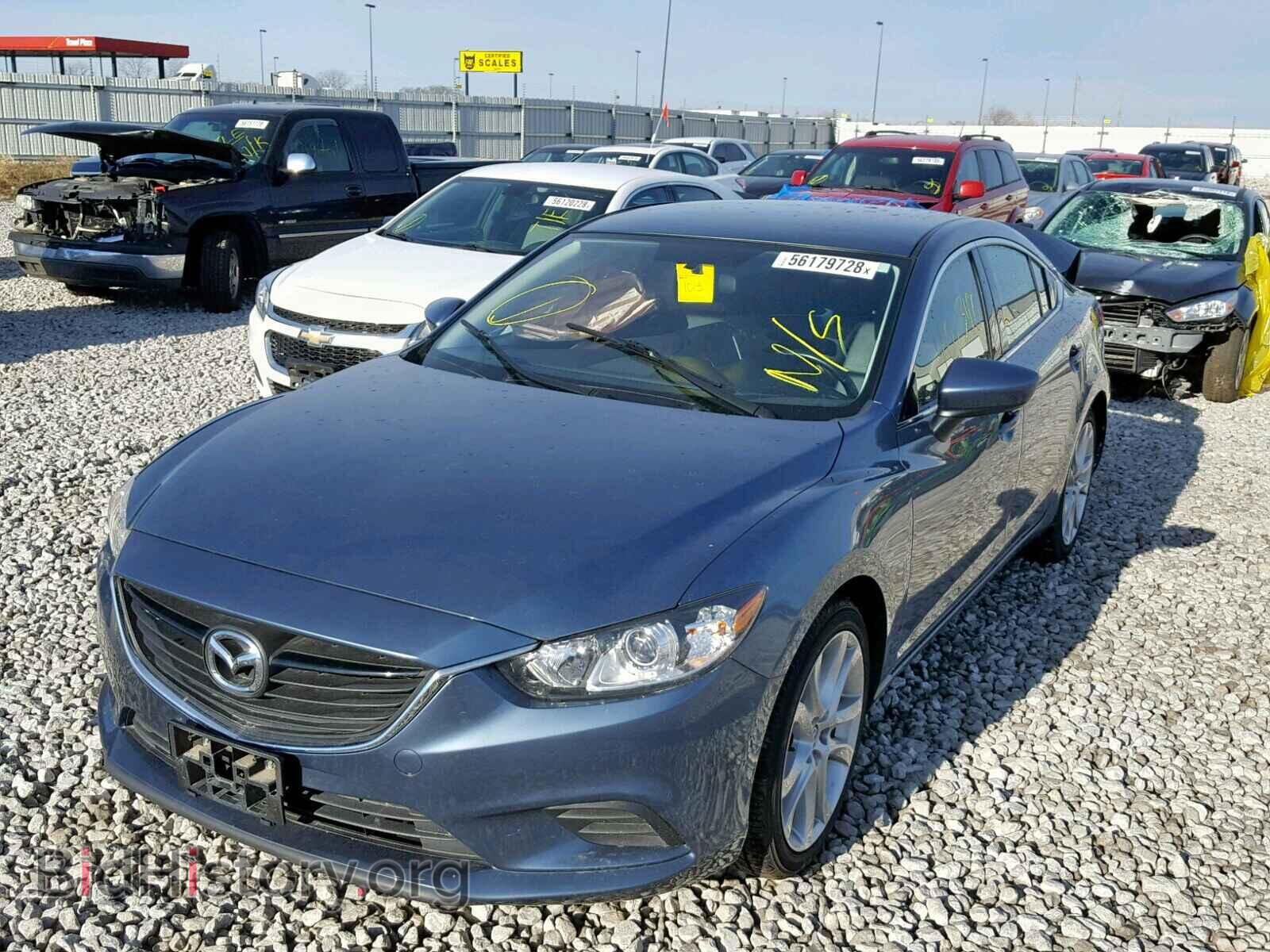 2014 MAZDA 6 - VIN: JM1GJ1V63E1159918 - Фото 2