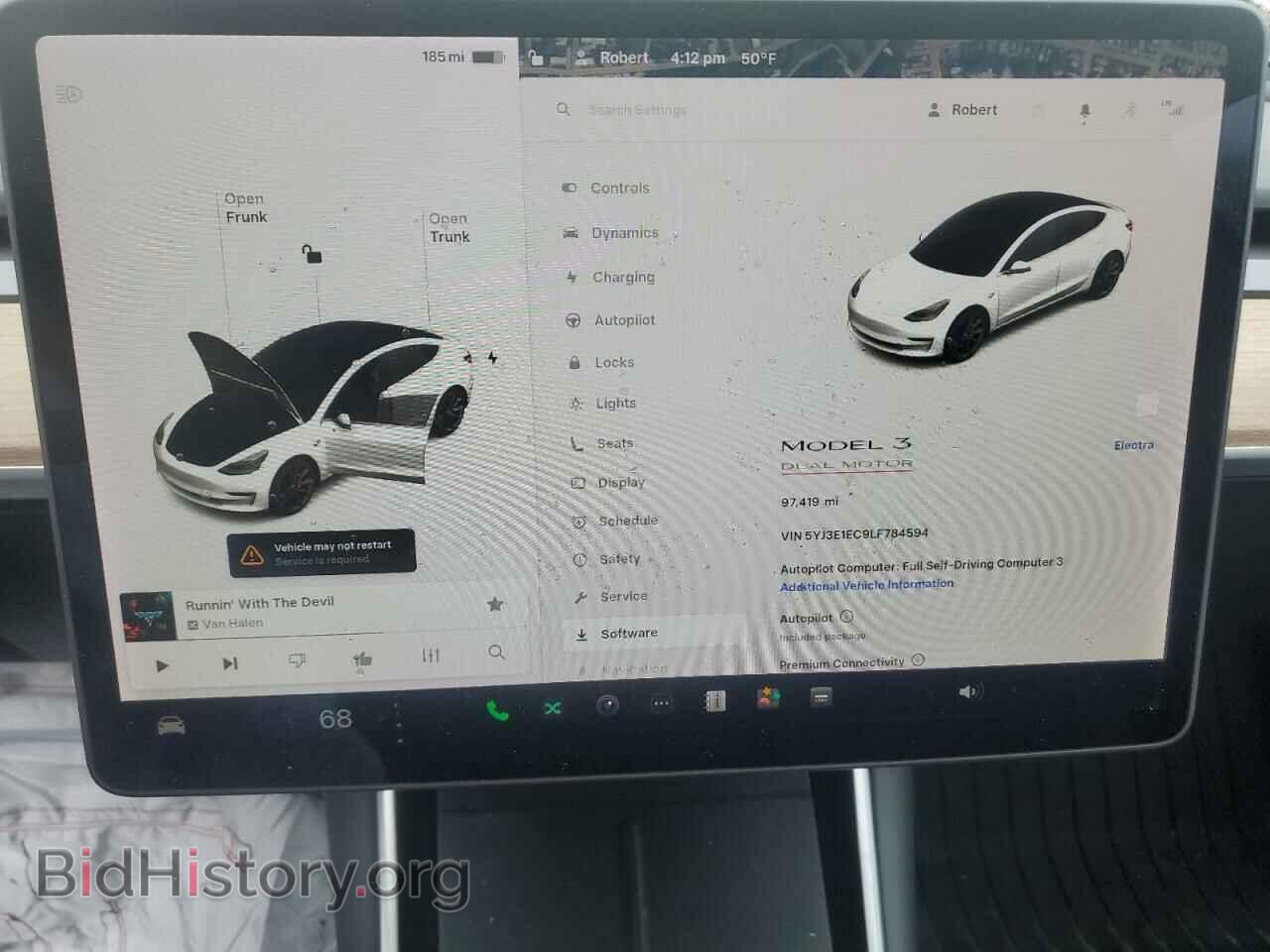 2020 TESLA MODEL 3 - VIN: 5YJ3E1EC9LF784594 - Photo 9