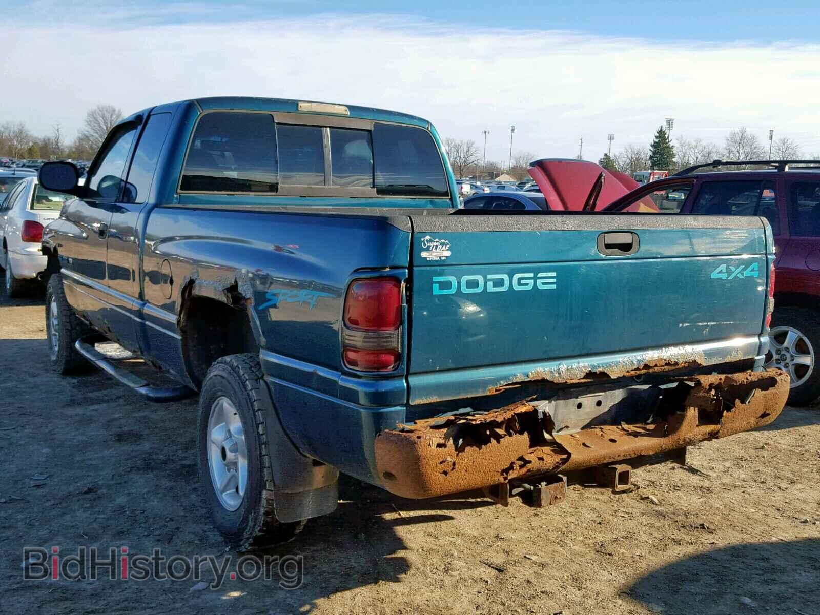 1998 DODGE RAM 1500 - VIN: 3B7HF13Z8WG221609 - Фото 3