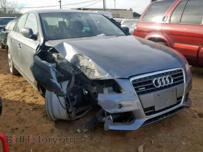 2012 Audi A4 A4 Premium, серый — VIN WAUBFAFL2CA018137, Copart