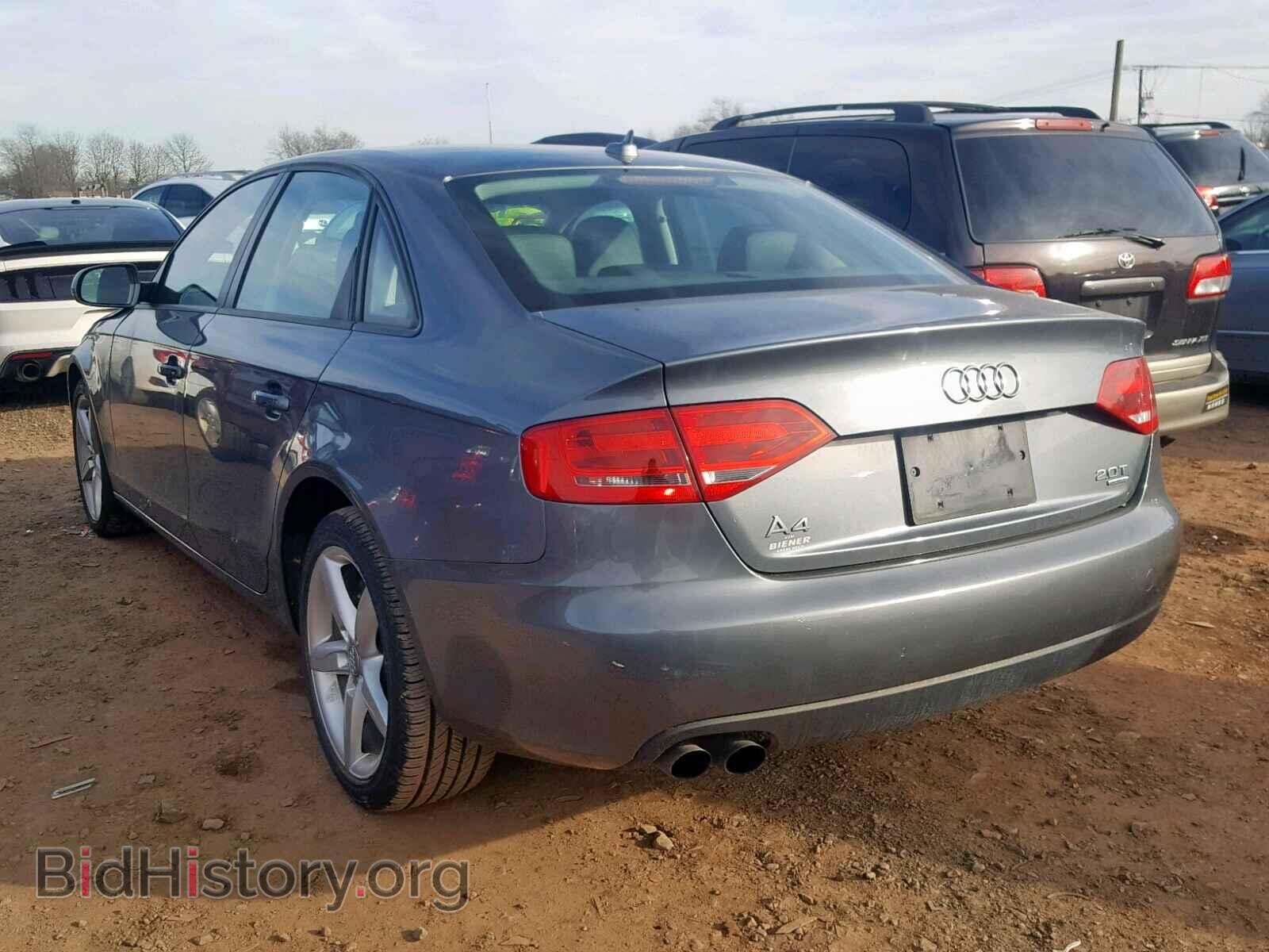 2012 AUDI A4 - VIN: WAUBFAFL2CA018137 - Фото 3