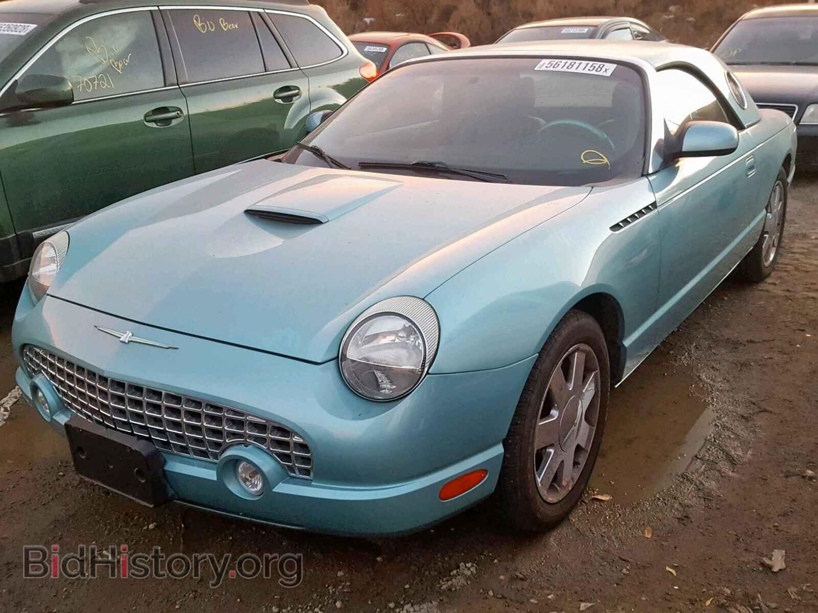 2002 FORD TBIRD - VIN: 1FAHP60A82Y131097 - Фото 2