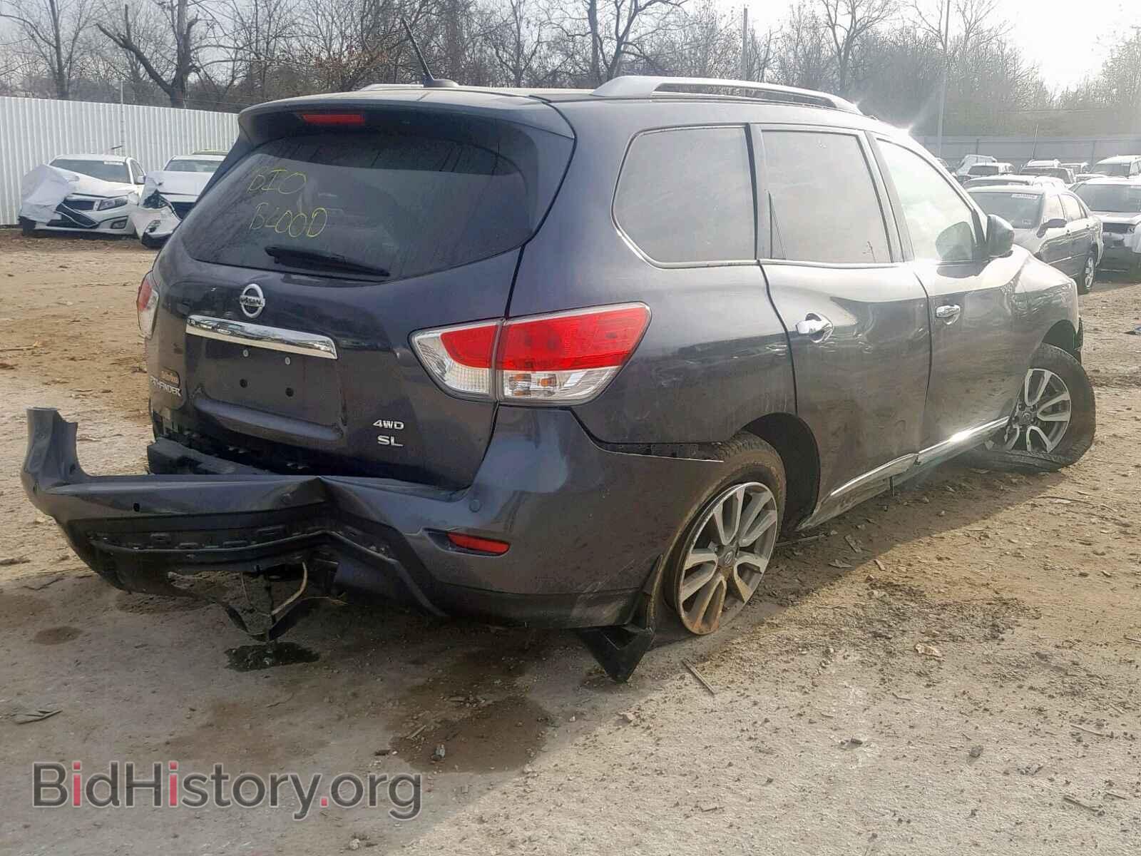 2014 NISSAN PATHFINDER - VIN: 5N1AR2MM5EC728255 - Фото 4