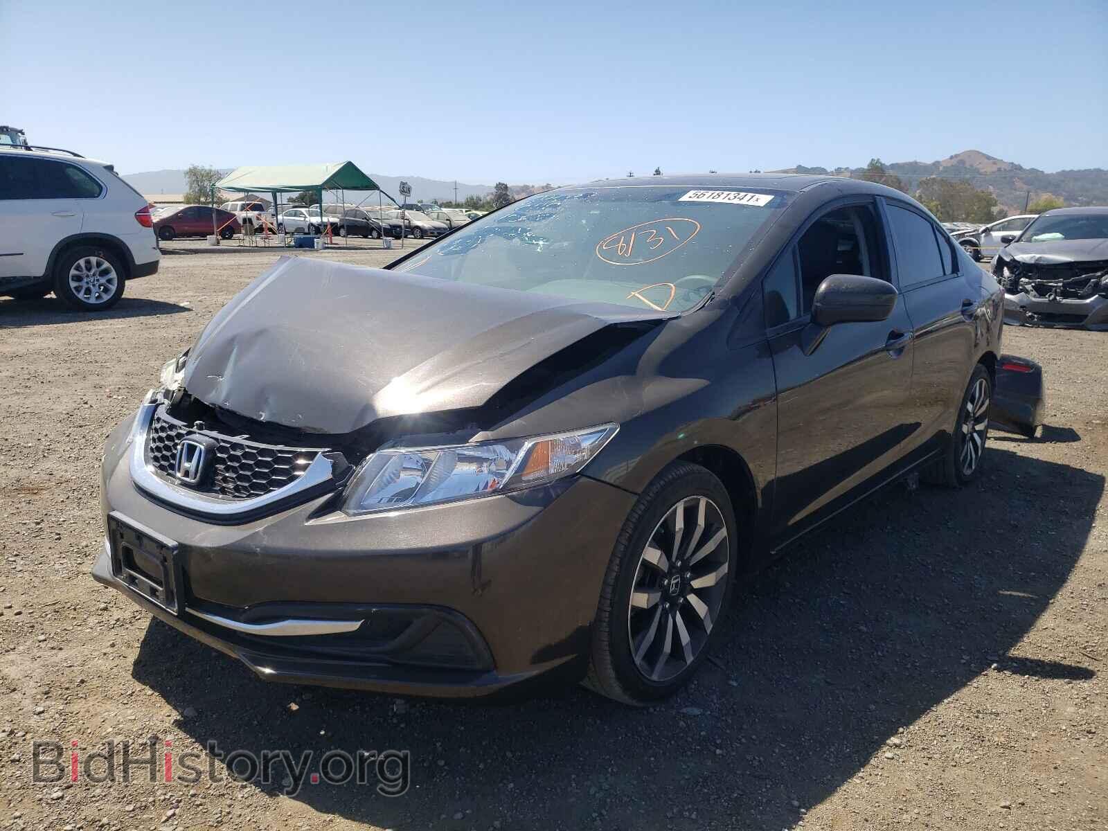 2015 HONDA CIVIC - VIN: 2HGFB2F96FH552629 - Фото 2