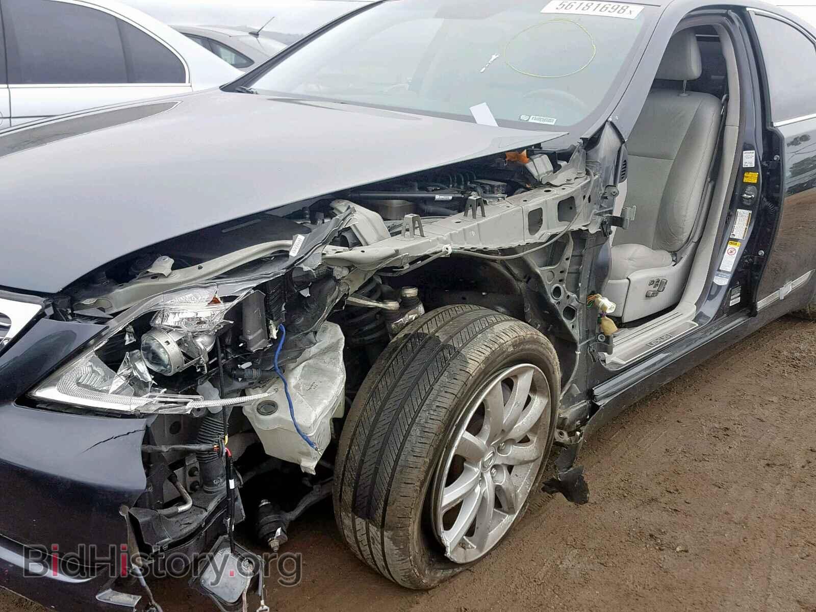 2009 LEXUS LS460 - VIN: JTHBL46F595085483 - Фото 9