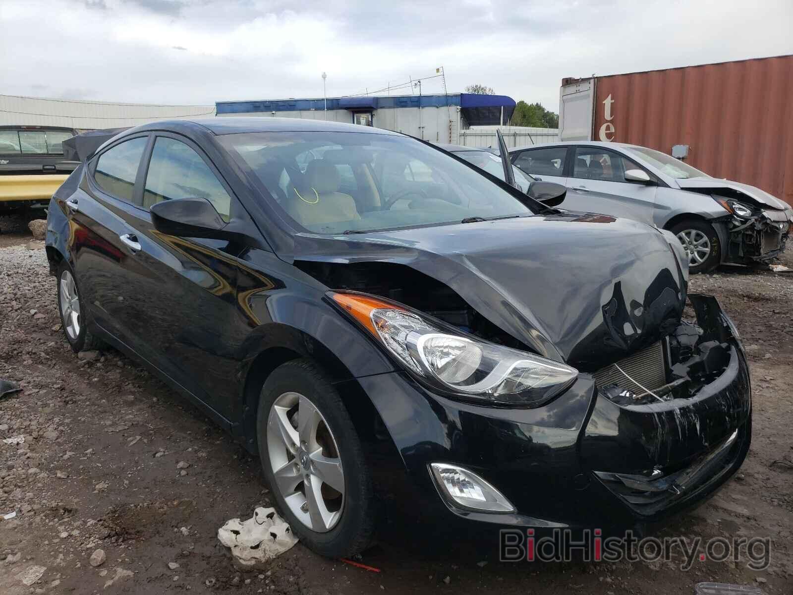 Photo KMHDH4AE6CU307001 - HYUNDAI ELANTRA 2012