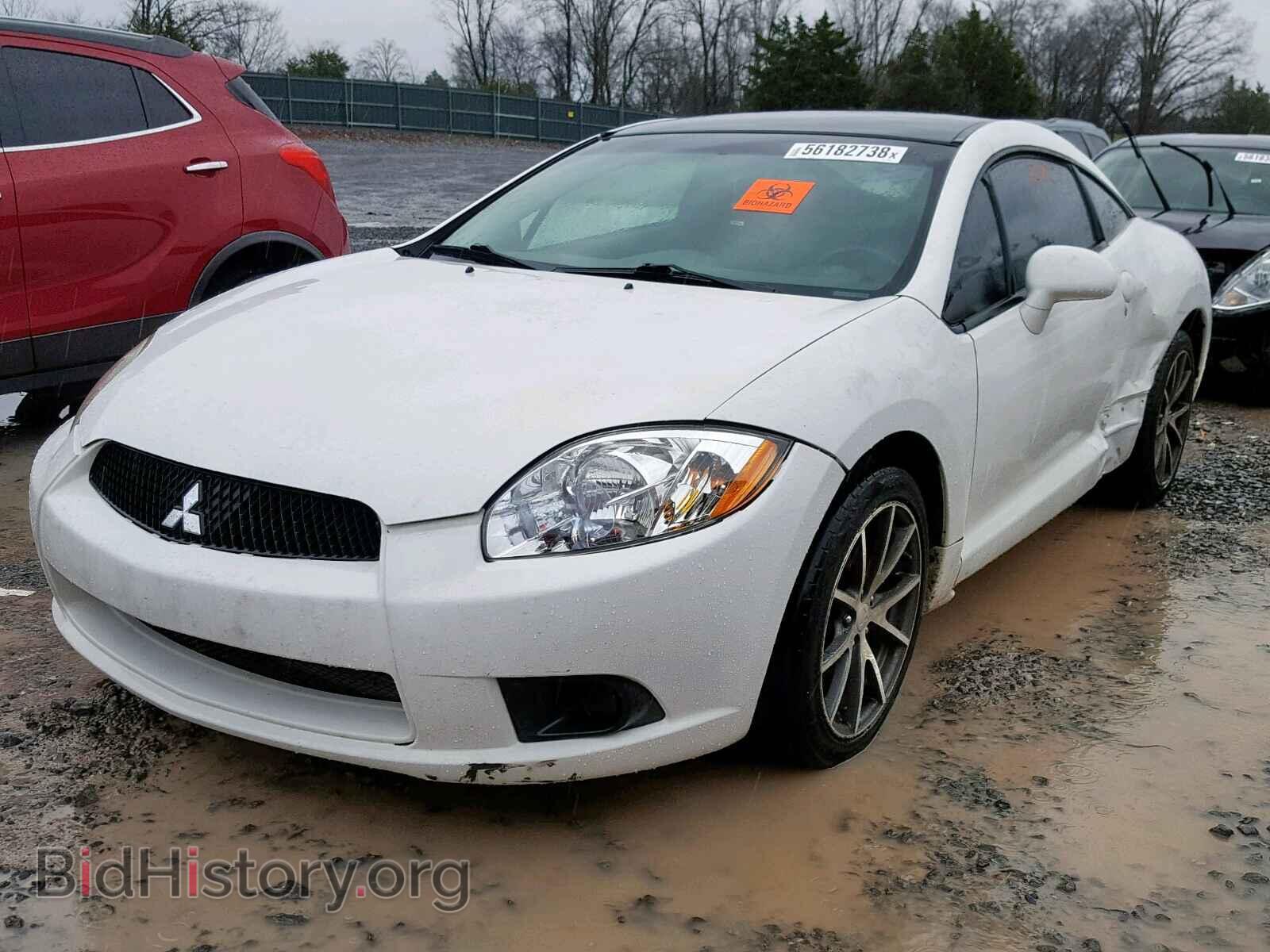 2011 MITSUBISHI ECLIPSE - VIN: 4A31K5DF1BE012879 - Фото 2