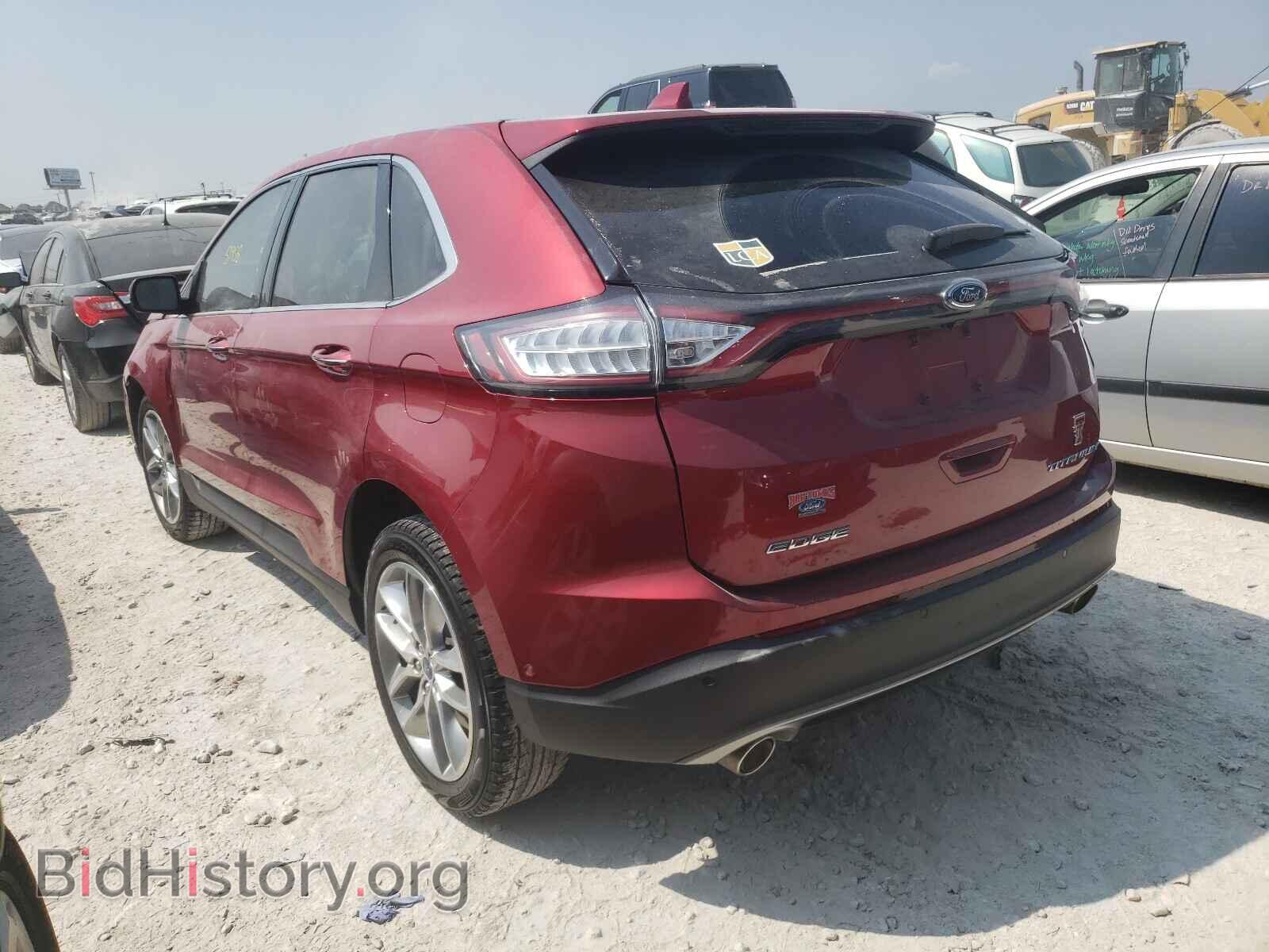 2015 FORD EDGE - VIN: 2FMPK3K85FBB73092 - Фото 3