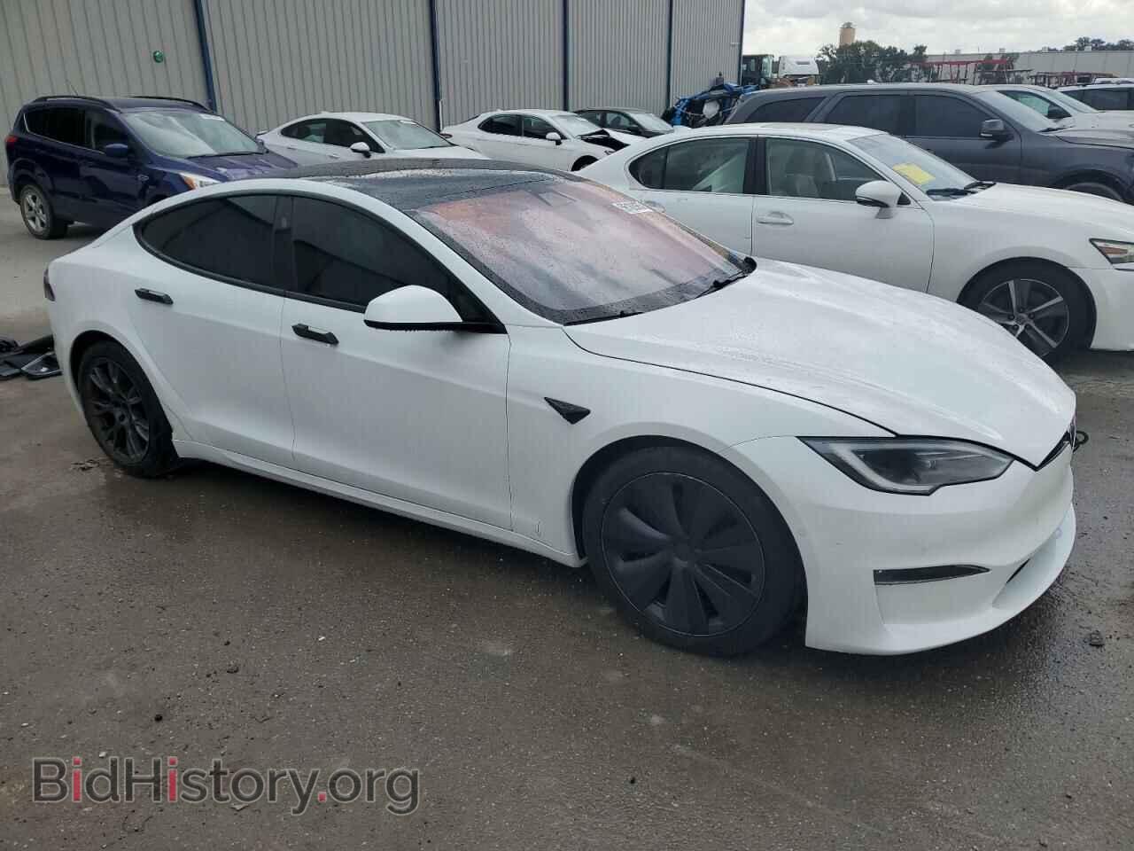 2022 TESLA MODEL S - VIN: 5YJSA1E60NF477416 - Photo 4