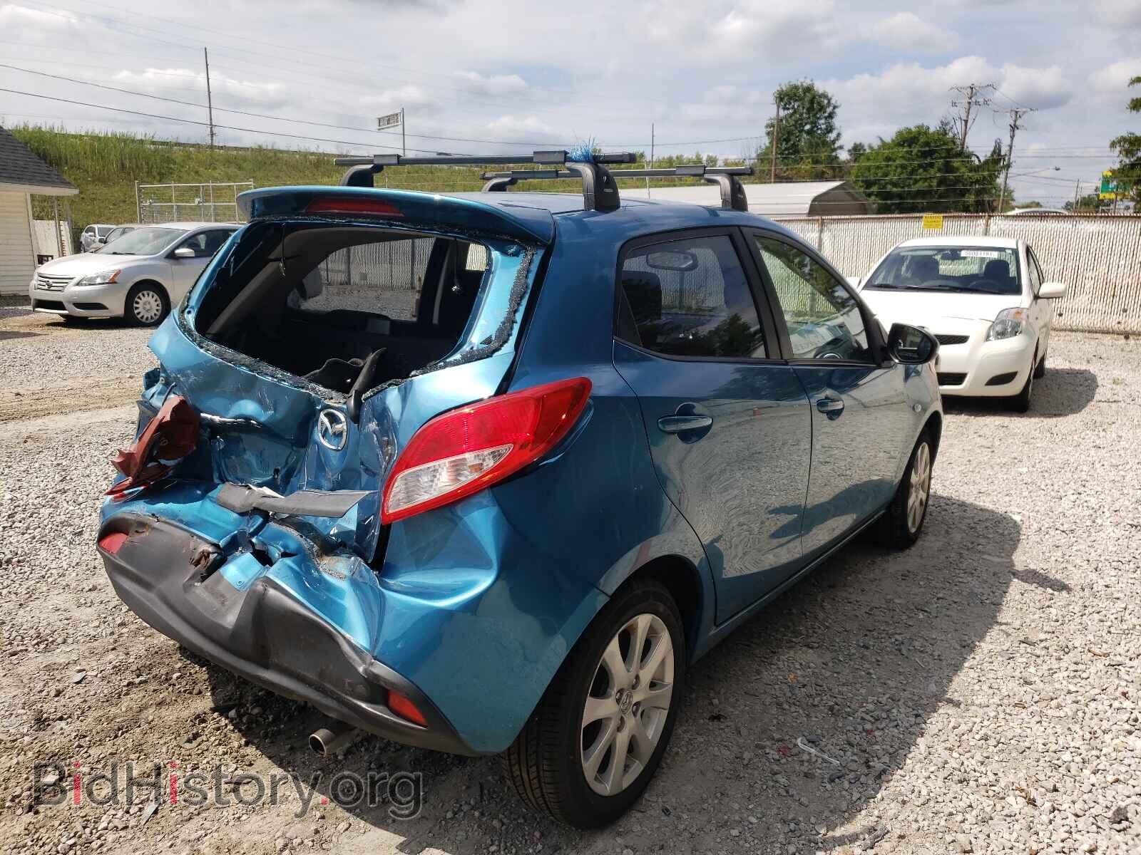 2011 MAZDA 2 - VIN: JM1DE1HY0B0115929 - Фото 4