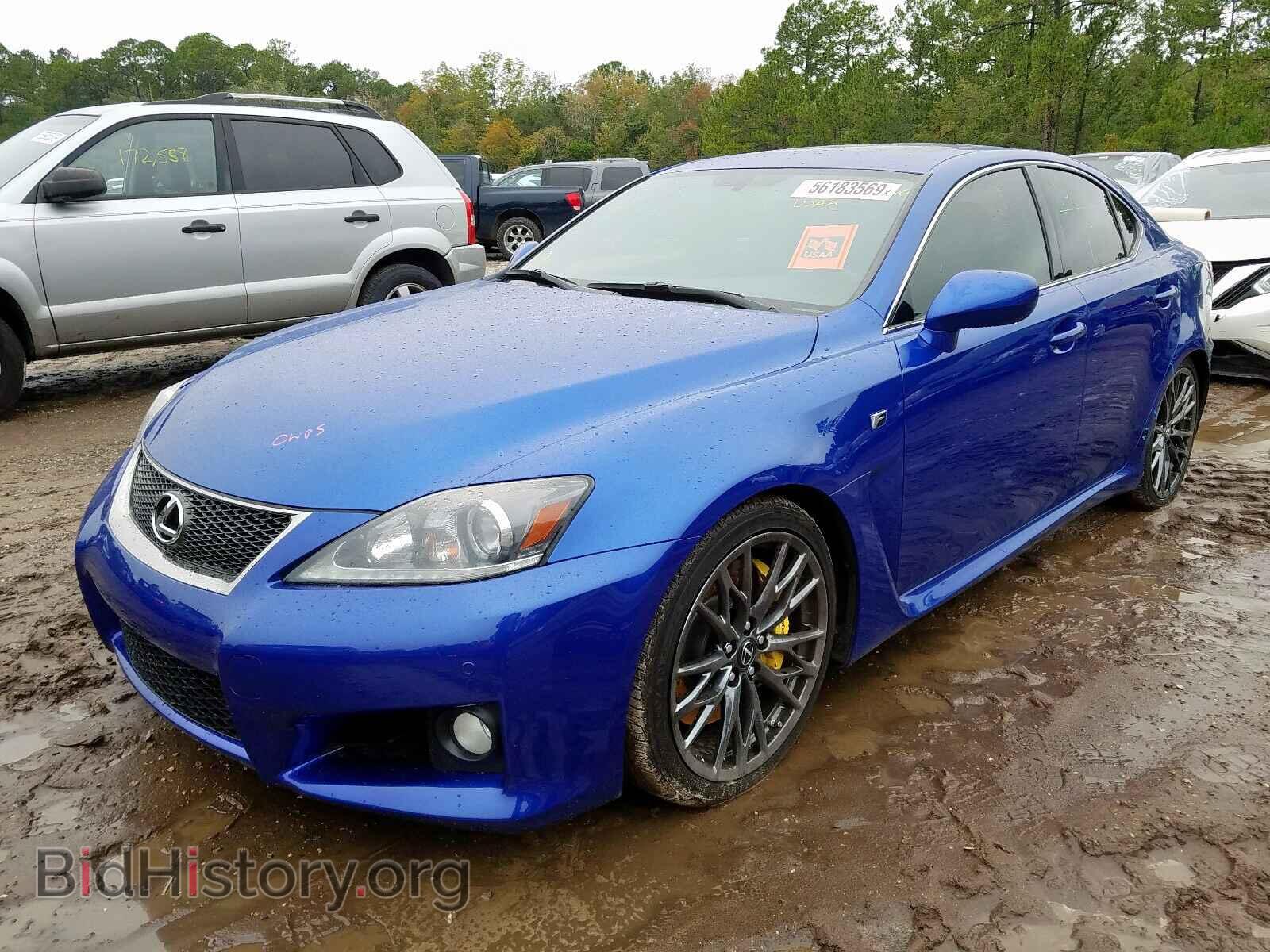 2011 LEXUS IS F - VIN: JTHBP5C26B5008686 - Photo 2