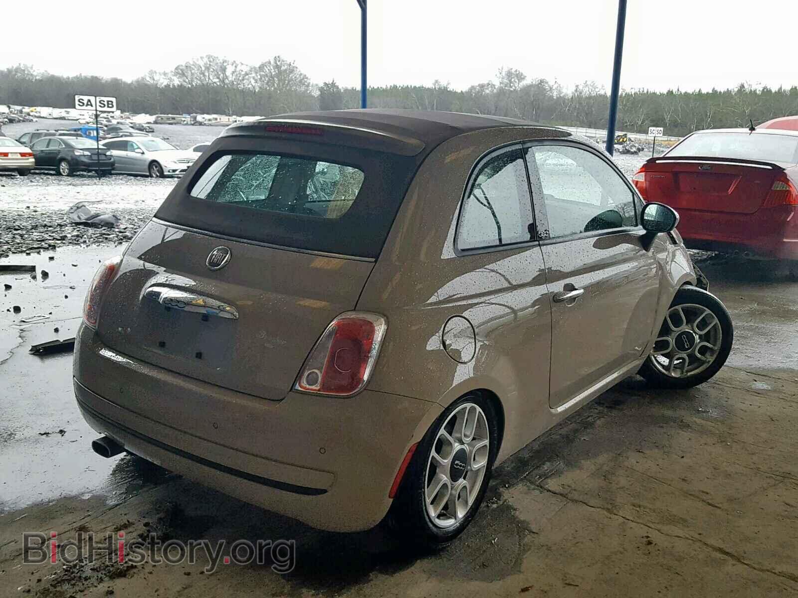 2012 FIAT 500 - VIN: 3C3CFFDR2CT385919 - Фото 4