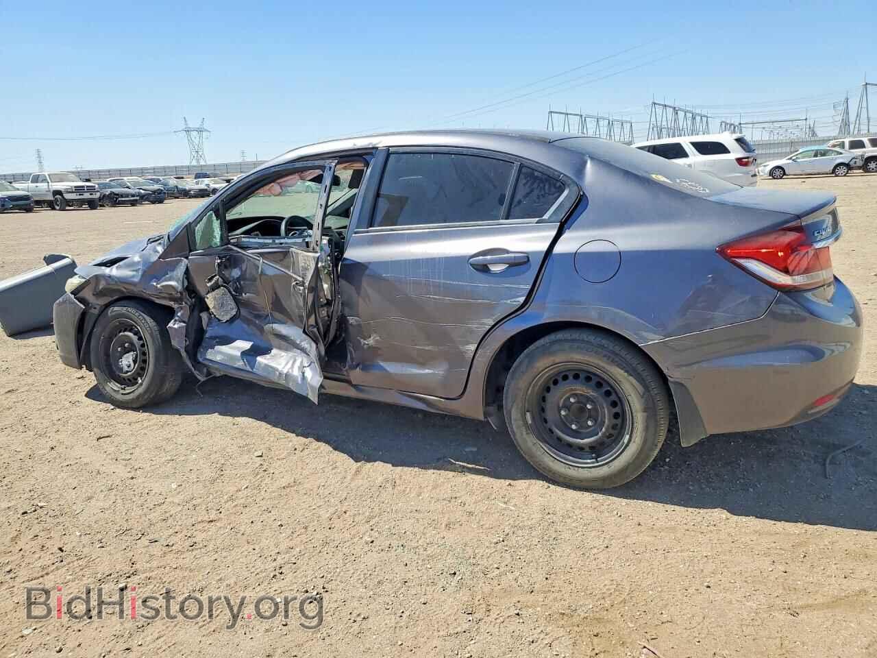 2014 HONDA CIVIC - VIN: 19XFB2F5XEE053855 - Фото 2