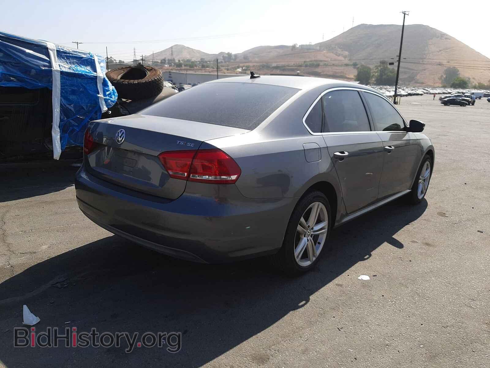 2014 VOLKSWAGEN PASSAT - VIN: 1VWBT7A39EC057043 - Фото 4
