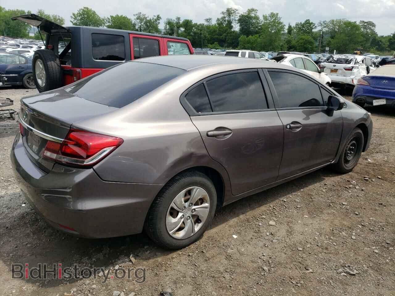 2014 HONDA CIVIC - VIN: 19XFB2F57EE258615 - Фото 3
