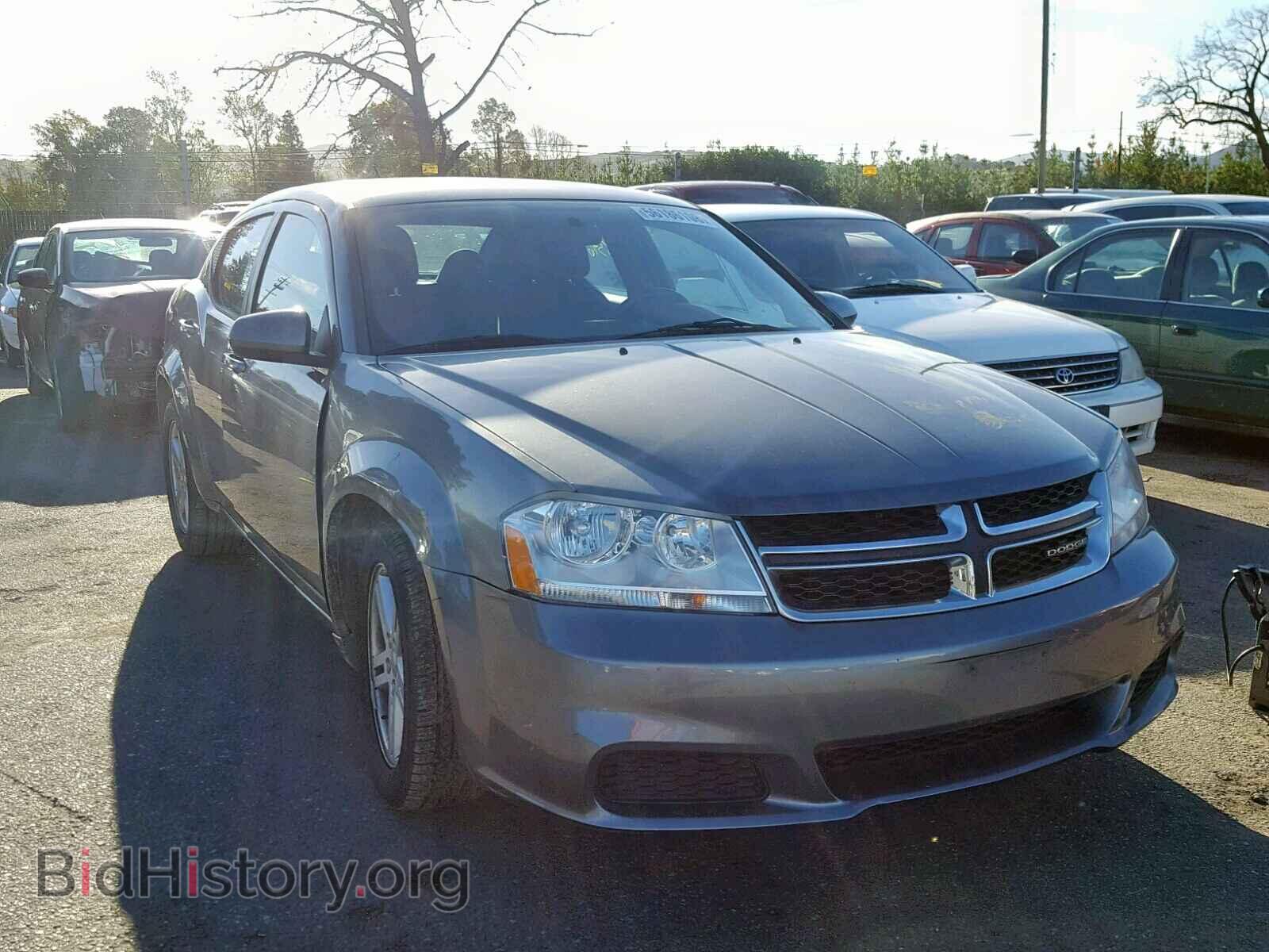 Photo 1C3CDZCB4CN196619 - DODGE AVENGER 2012