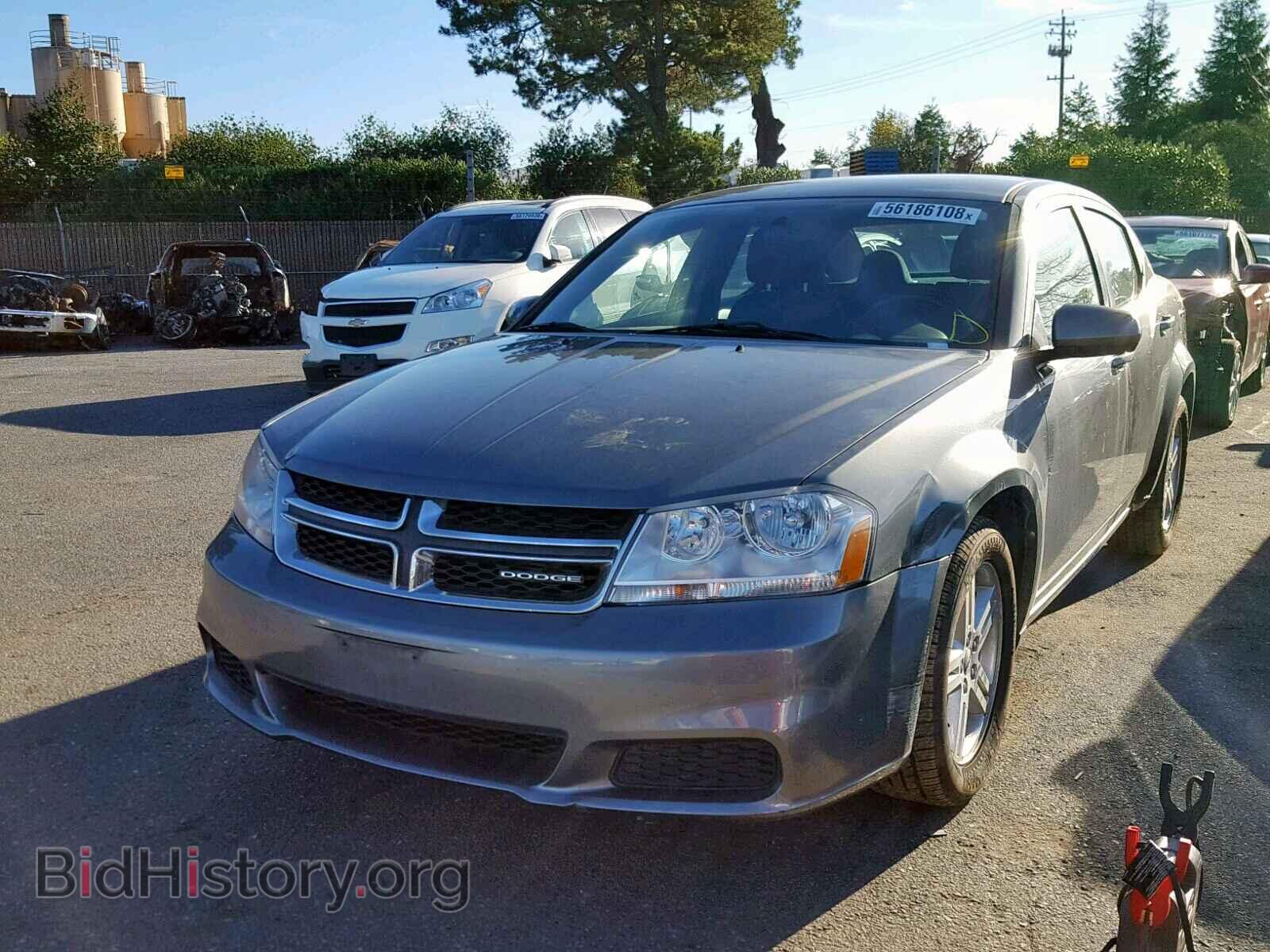 2012 DODGE AVENGER - VIN: 1C3CDZCB4CN196619 - Фото 2