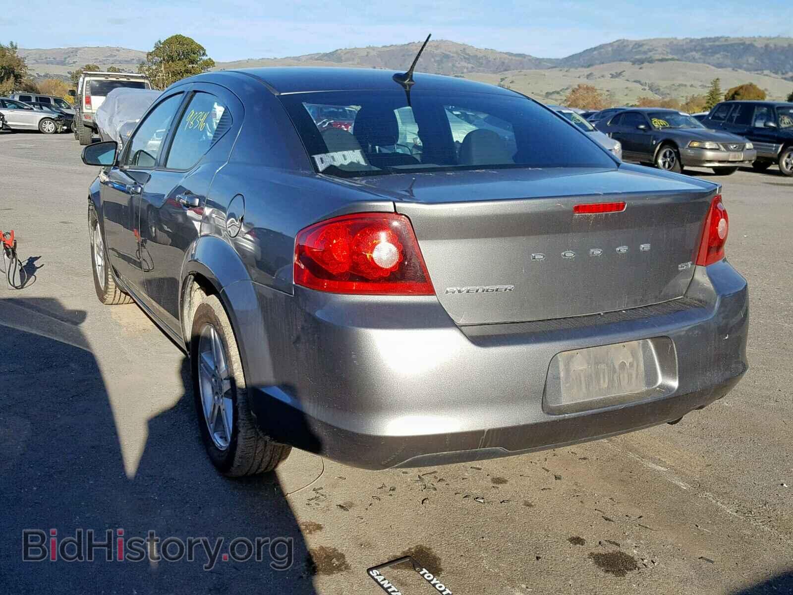 2012 DODGE AVENGER - VIN: 1C3CDZCB4CN196619 - Фото 3