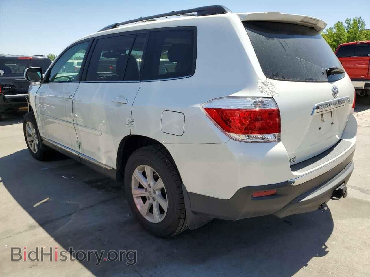 2012 TOYOTA HIGHLANDER - VIN: 5TDBK3EH3CS173967 - Фото 2
