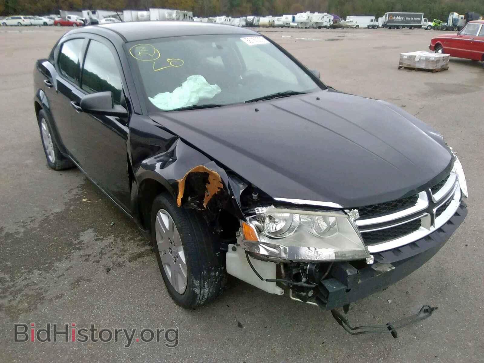 Photo 1C3CDZAB1EN223376 - DODGE AVENGER 2014