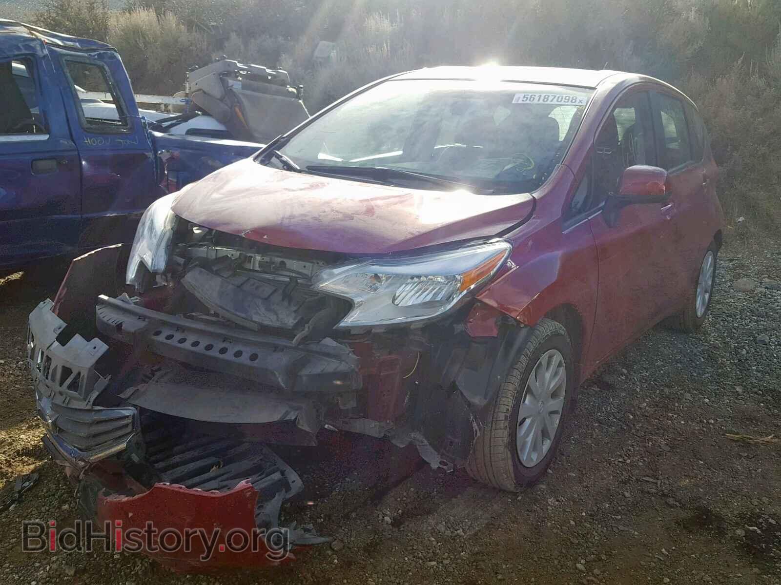 2014 NISSAN VERSA - VIN: 3N1CE2CP0EL422687 - Photo 2