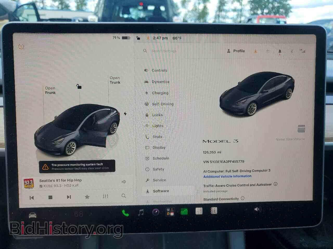 2023 TESLA MODEL 3 - VIN: 5YJ3E1EA3PF455779 - Photo 9