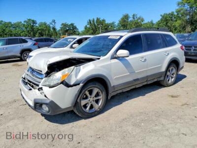 2014 Subaru OUTBACK 2.5I Premium, белый — VIN 4S4BRCDC9E3264842, Copart