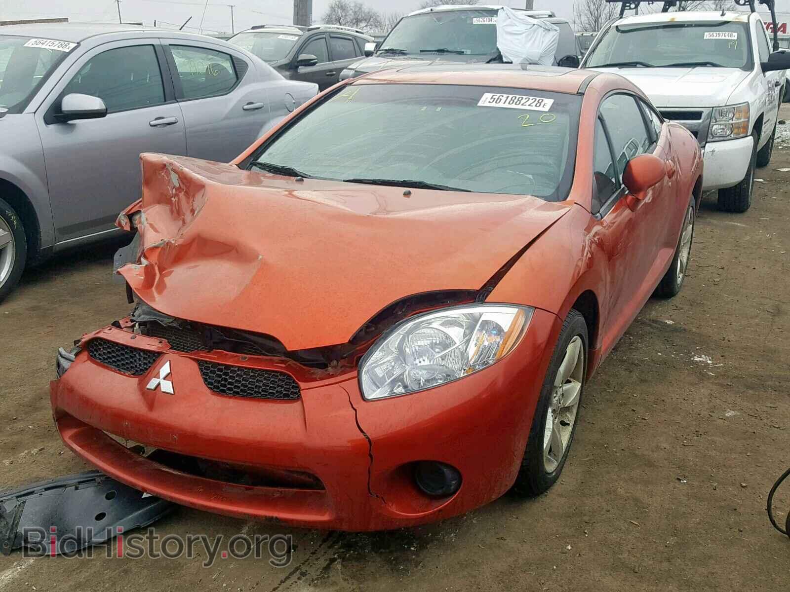 2007 MITSUBISHI ECLIPSE - VIN: 4A3AK24F97E035896 - Photo 2