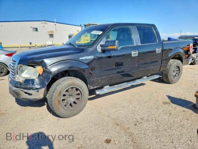 2011 Ford F150 Supercrew, черный — VIN 1FTFW1CF0BFB78005, Copart