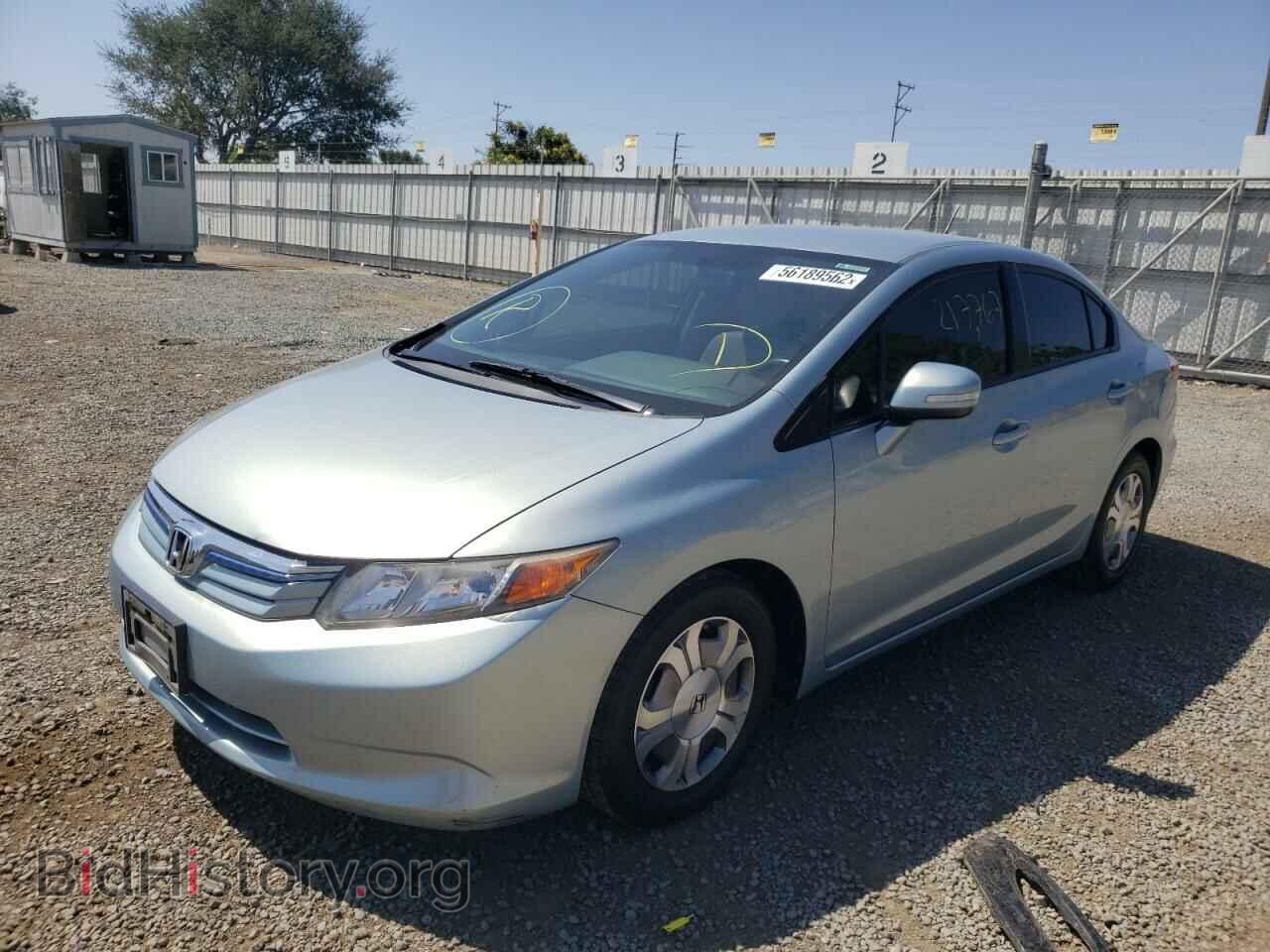 2012 HONDA CIVIC - VIN: JHMFB4F38CS009775 - Фото 2