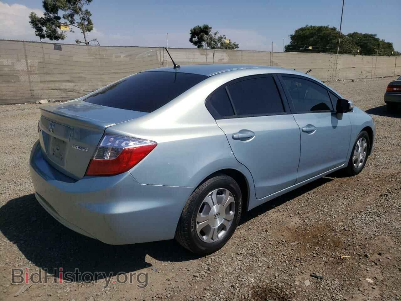 2012 HONDA CIVIC - VIN: JHMFB4F38CS009775 - Фото 4