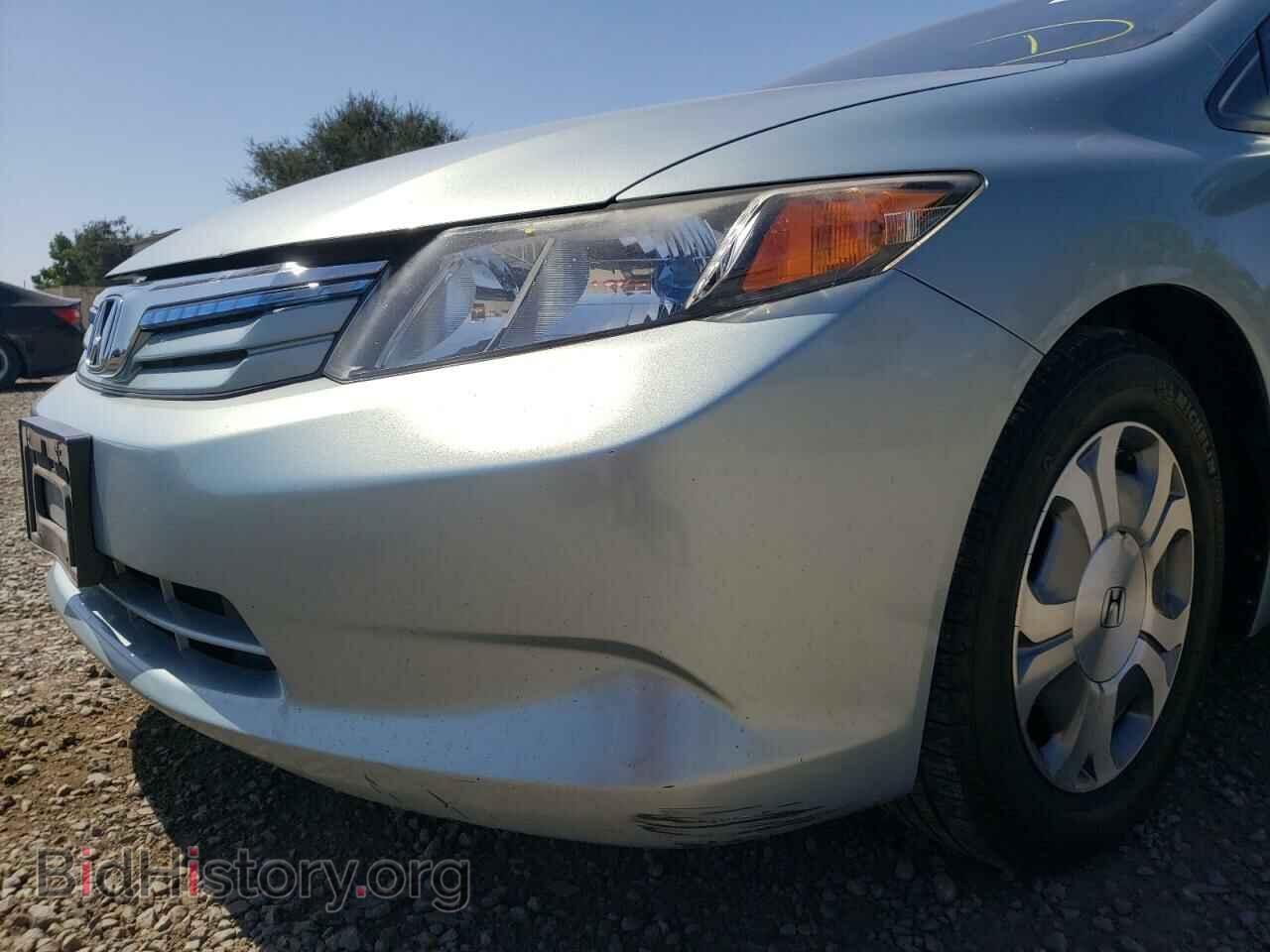 2012 HONDA CIVIC - VIN: JHMFB4F38CS009775 - Фото 9