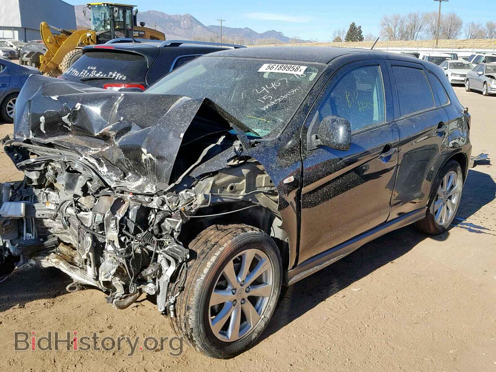 2015 MITSUBISHI OUTLANDER - VIN: 4A4AR3AU3FE036265 - Фото 2