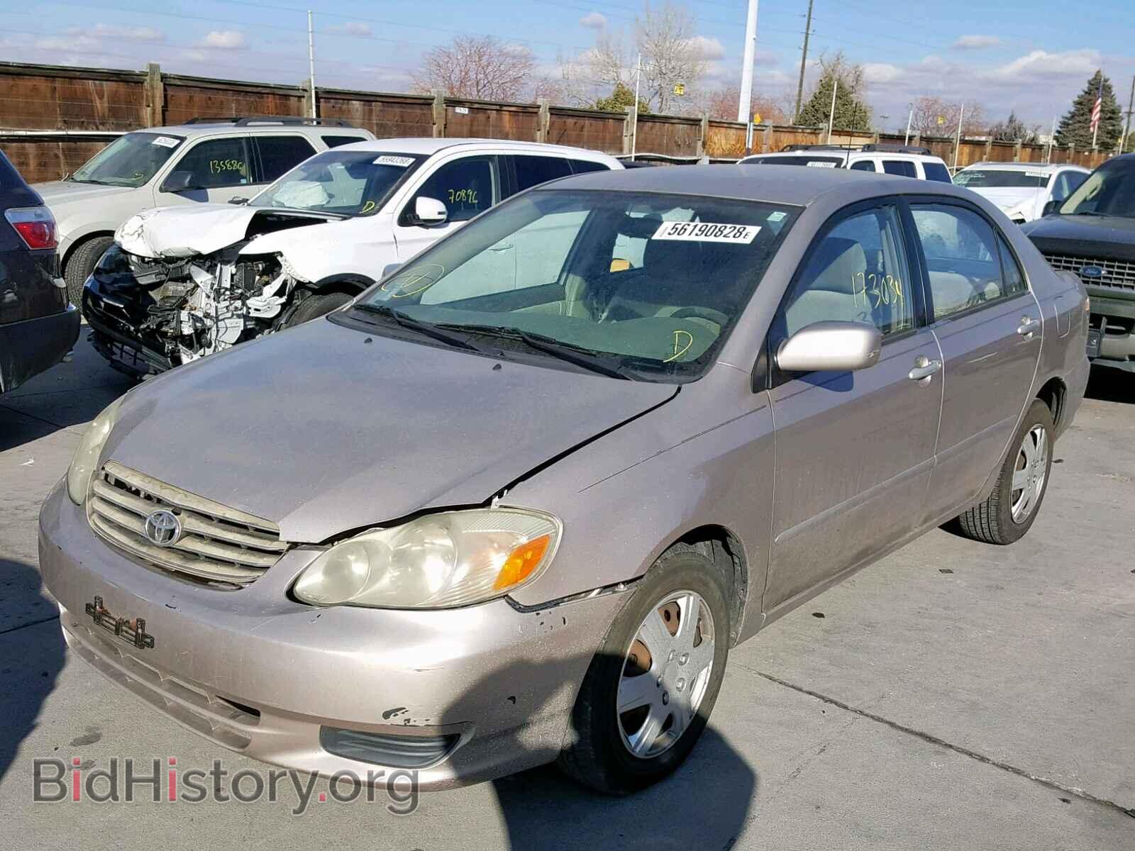 2003 TOYOTA COROLLA - VIN: 1NXBR32E63Z146792 - Фото 2