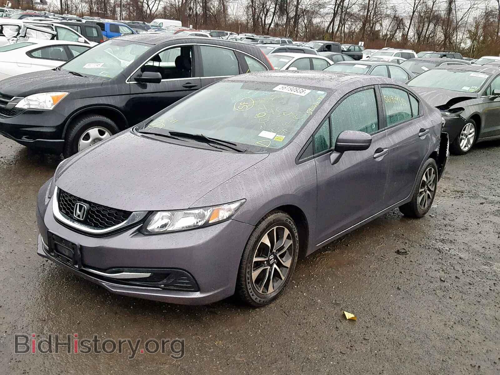 2014 HONDA CIVIC - VIN: 19XFB2F84EE235044 - Фото 2