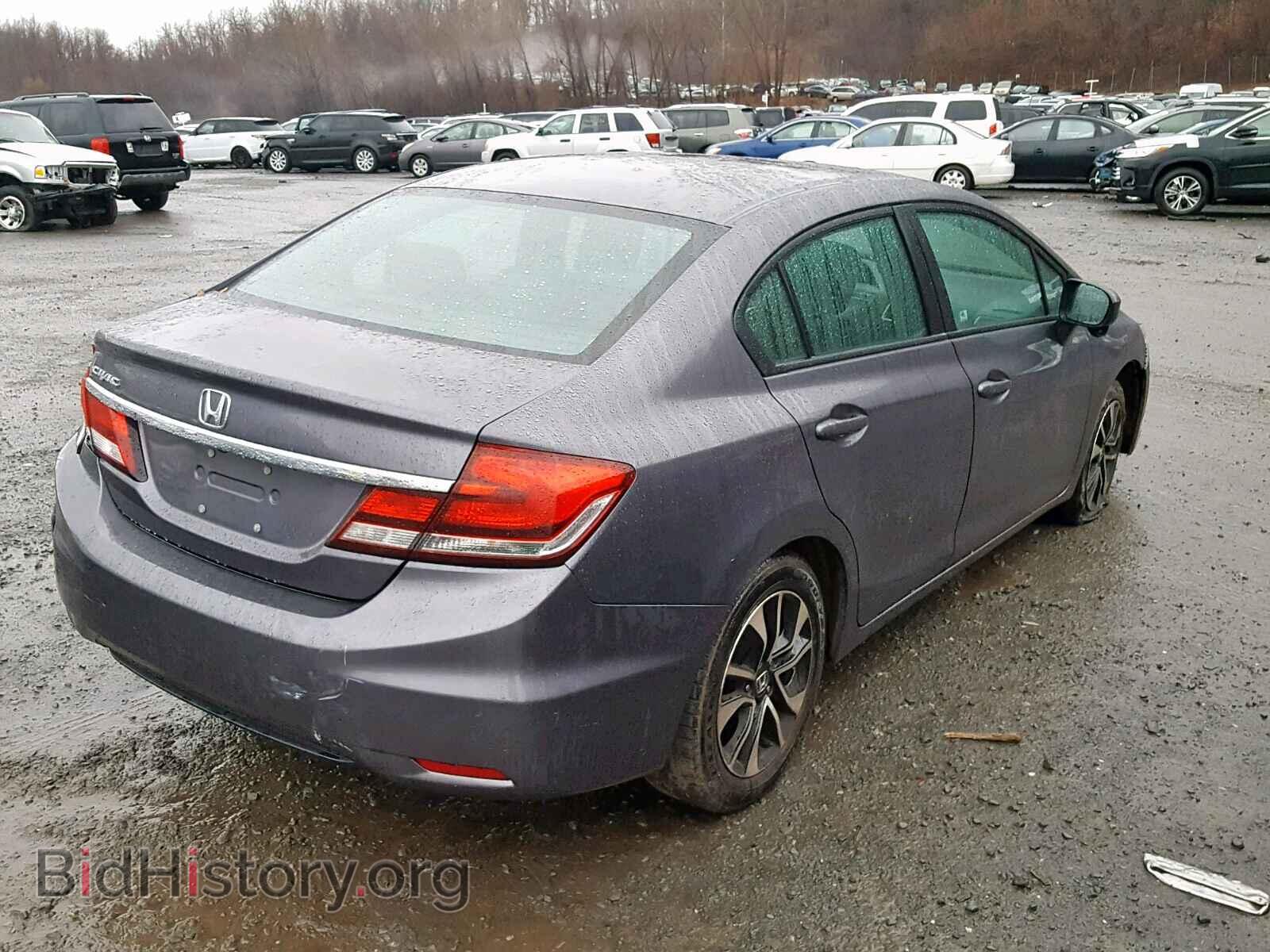 2014 HONDA CIVIC - VIN: 19XFB2F84EE235044 - Фото 4
