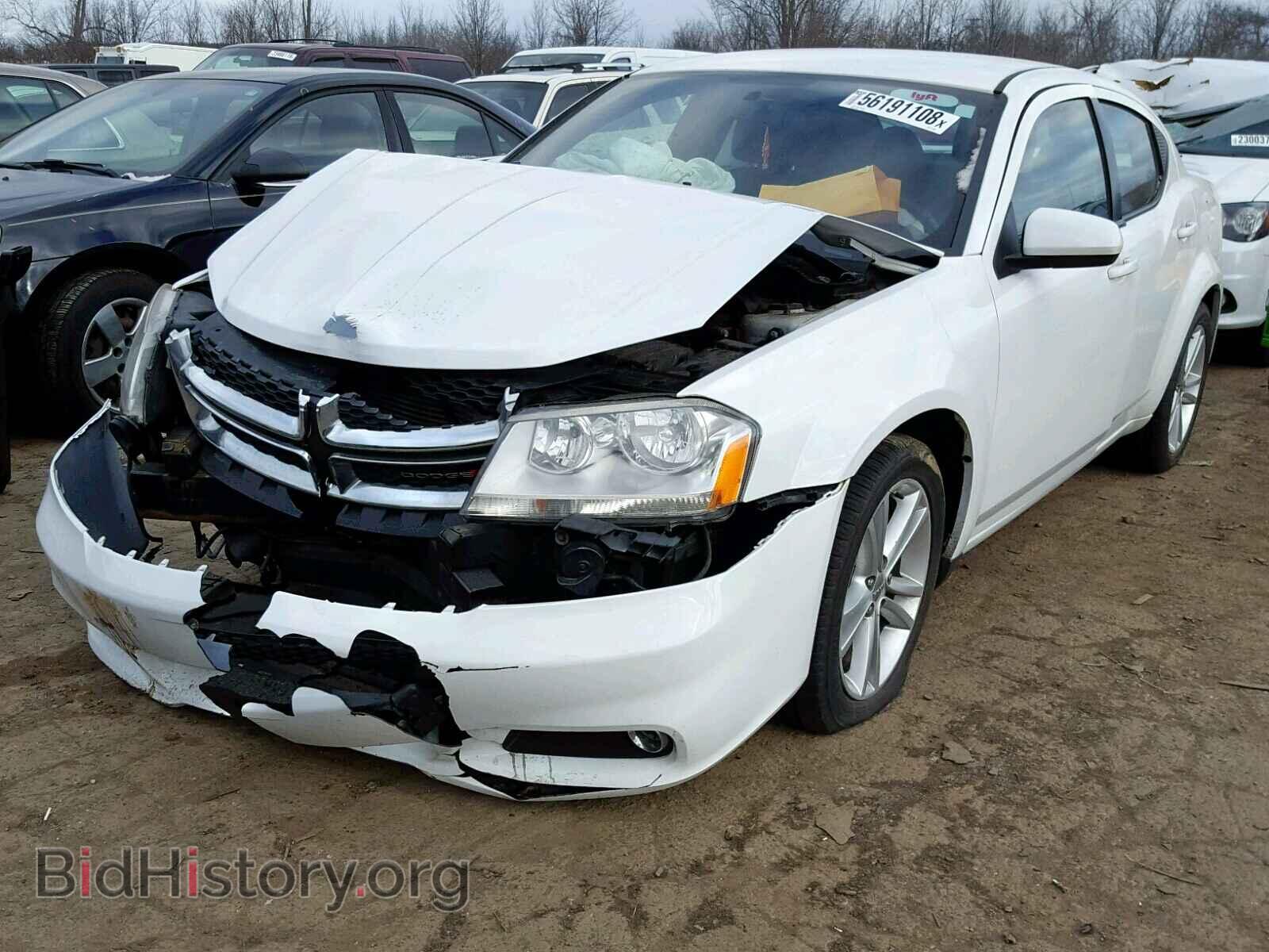 2013 DODGE AVENGER - VIN: 1C3CDZCB9DN675409 - Фото 2