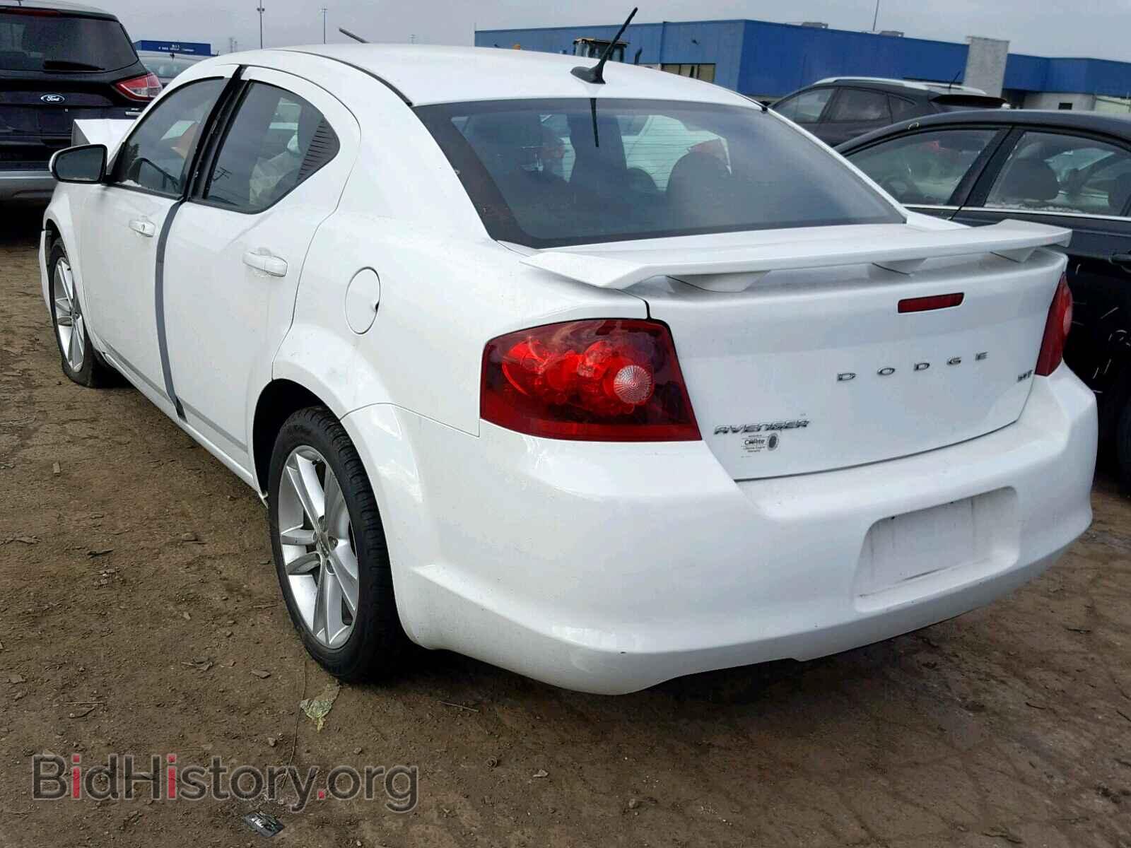 2013 DODGE AVENGER - VIN: 1C3CDZCB9DN675409 - Фото 3