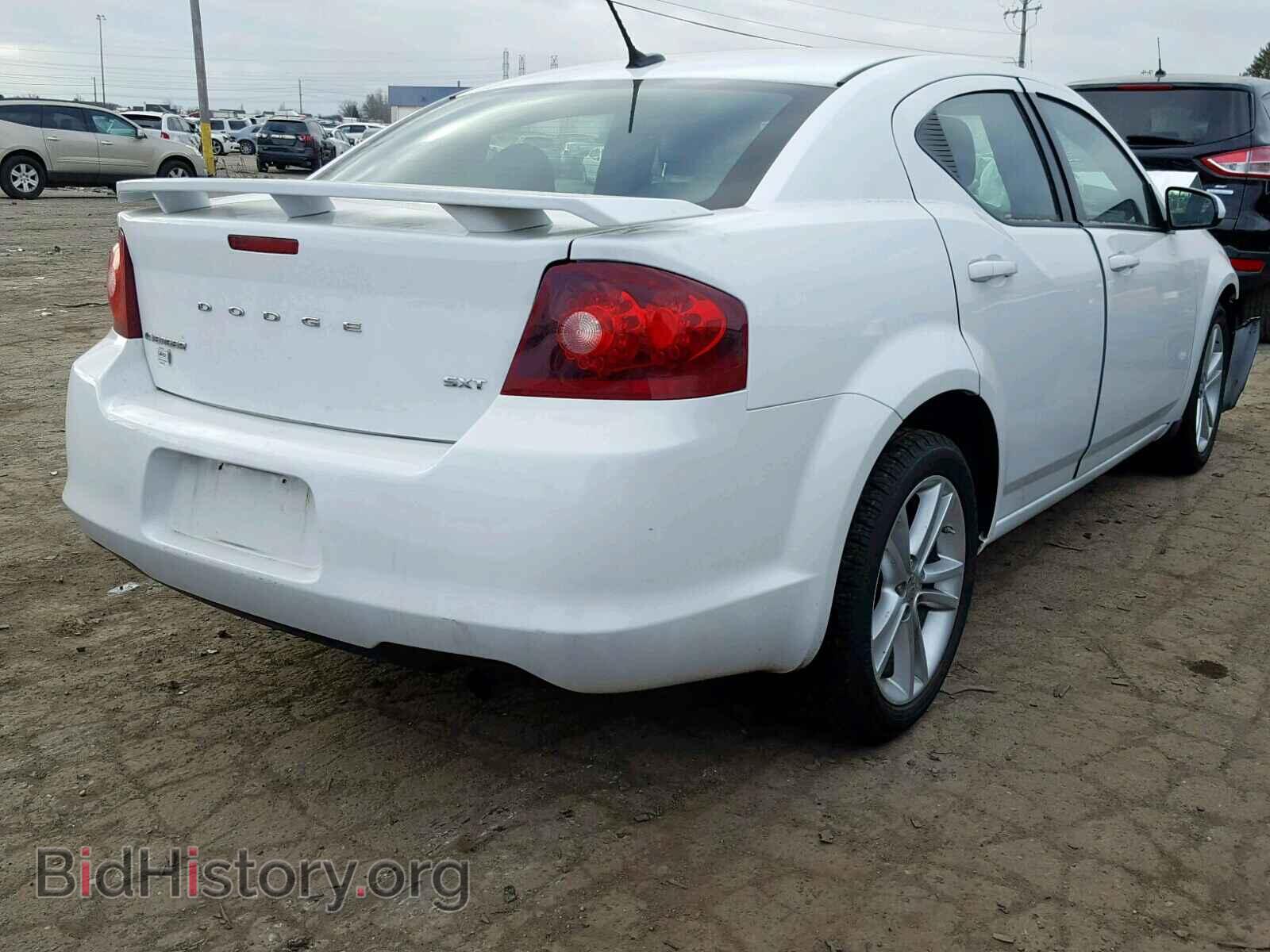 2013 DODGE AVENGER - VIN: 1C3CDZCB9DN675409 - Фото 4