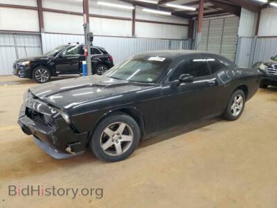2010 Dodge CHALLENGER SE, черный — VIN 2B3CJ4DV9AH129487, Copart