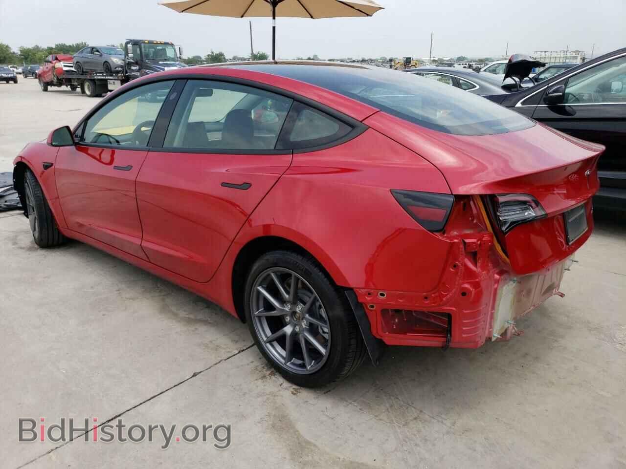 2022 TESLA MODEL 3 - VIN: 5YJ3E1EB8NF290480 - Фото 2