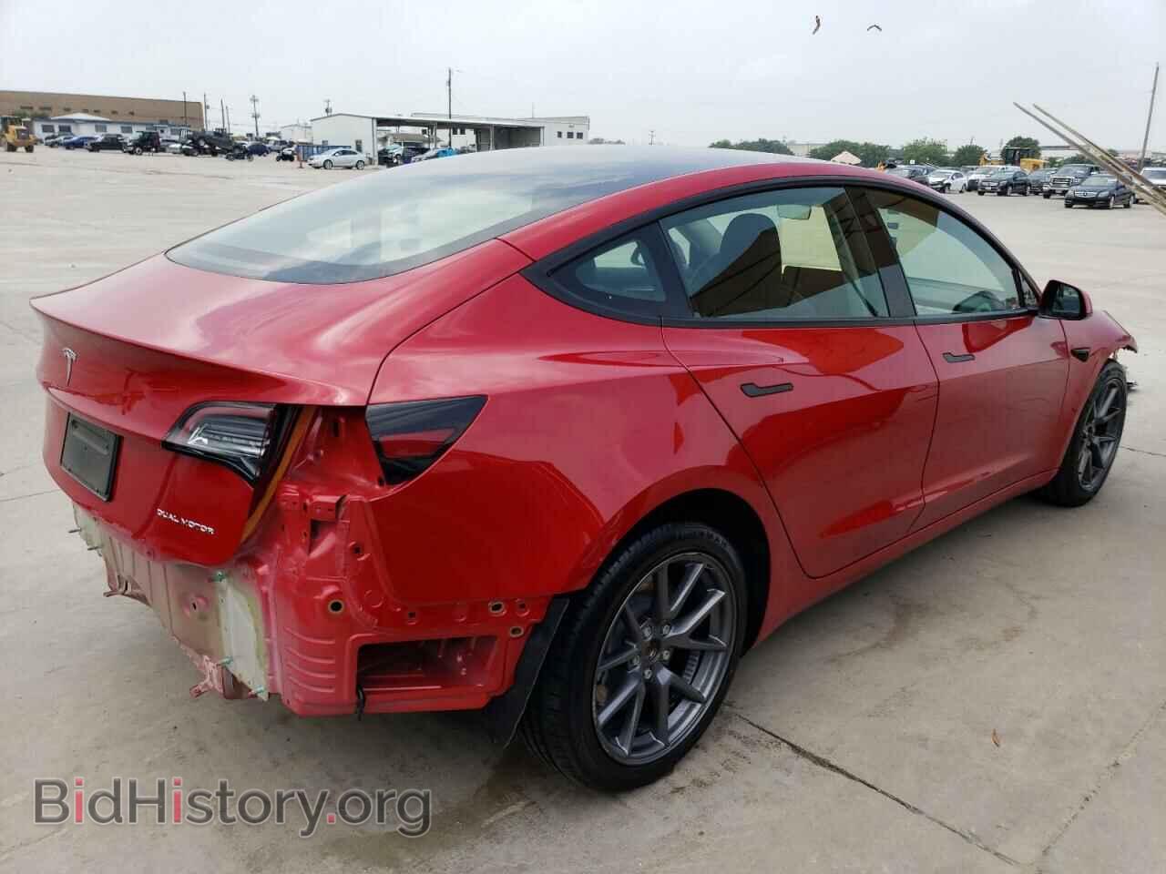2022 TESLA MODEL 3 - VIN: 5YJ3E1EB8NF290480 - Фото 3