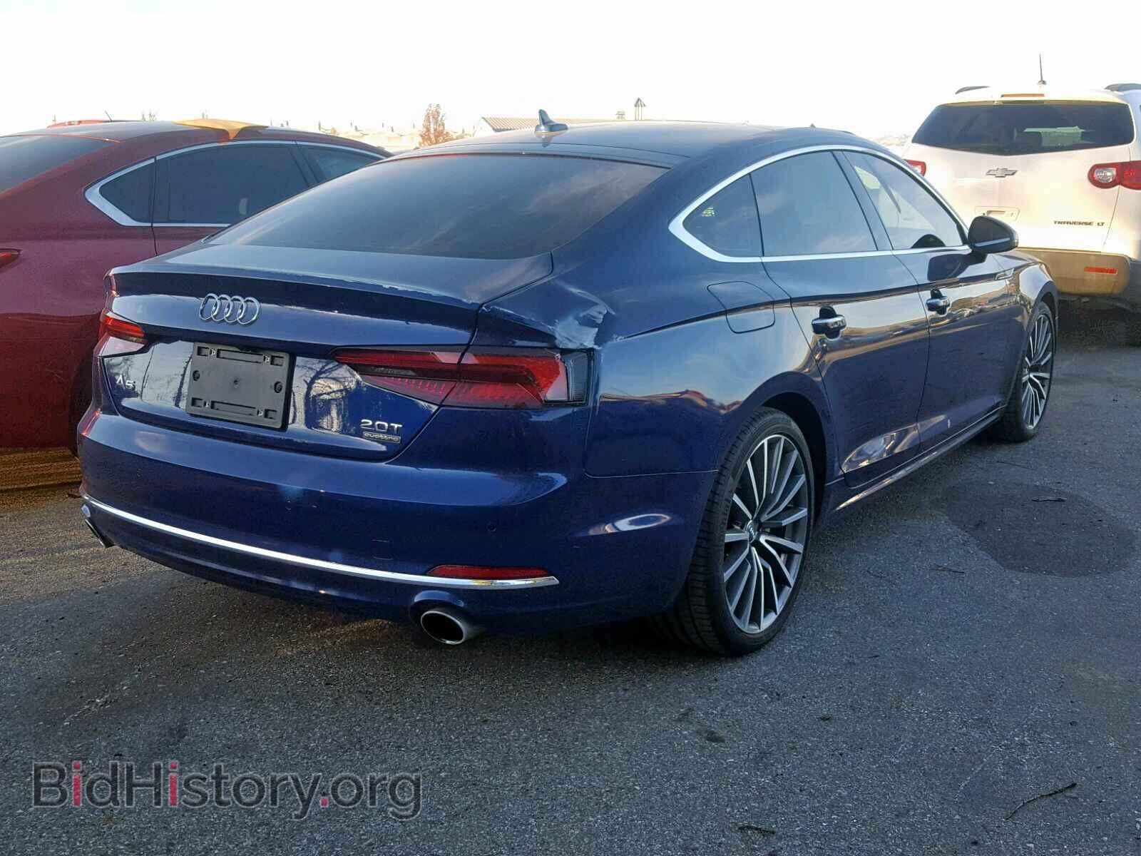2018 AUDI A5 PREMIUM - VIN: WAUBNCF53JA061057 - Фото 4