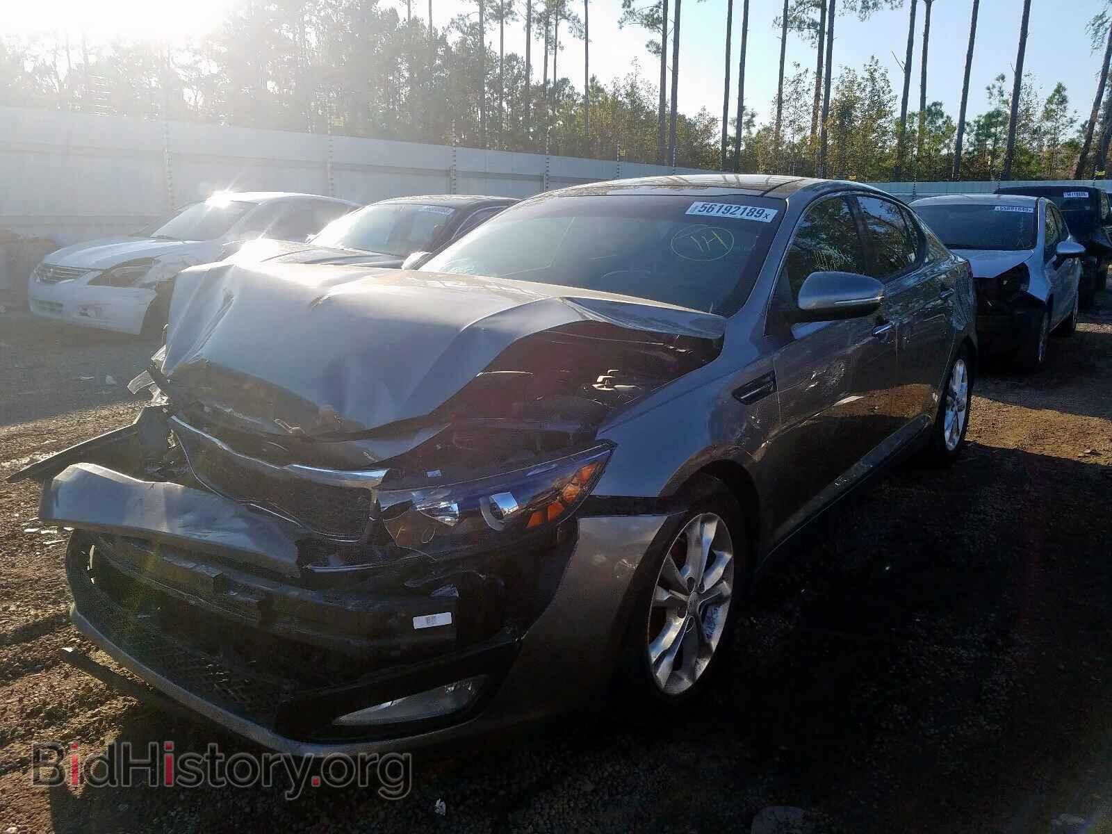 2013 KIA OPTIMA EX - VIN: 5XXGN4A78DG182974 - Фото 2