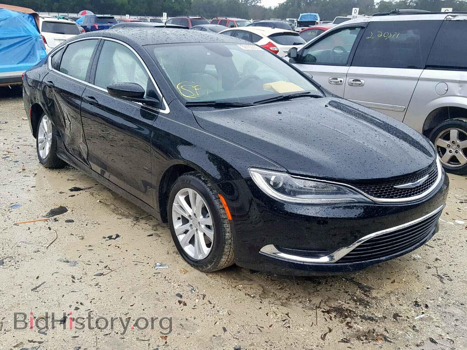 Фотография 1C3CCCAB9GN192140 - CHRYSLER 200 2016