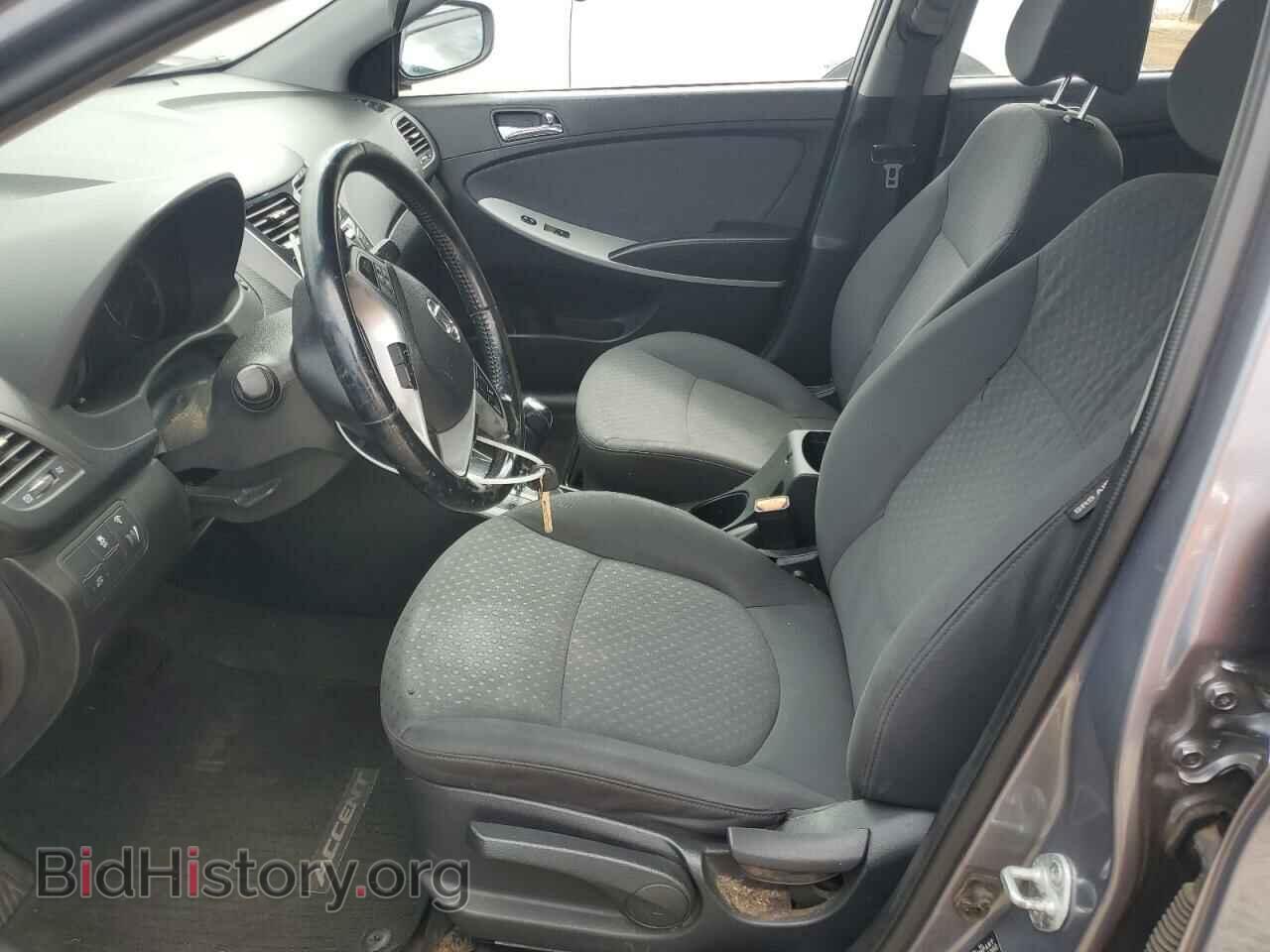 2014 HYUNDAI ACCENT - VIN: KMHCU5AE7EU183370 - Фото 7