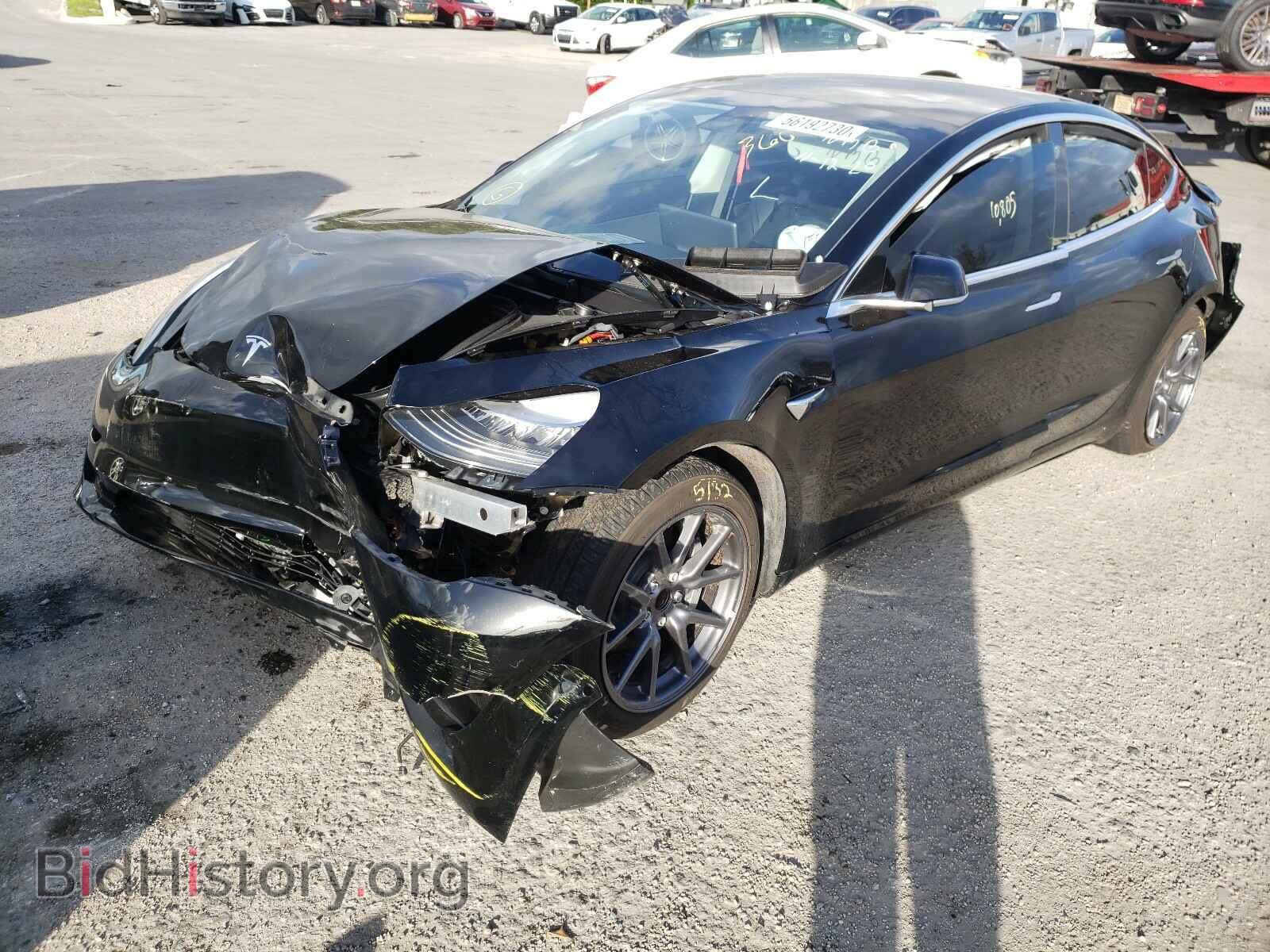 2019 TESLA MODEL 3 - VIN: 5YJ3E1EA7KF415827 - Photo 2