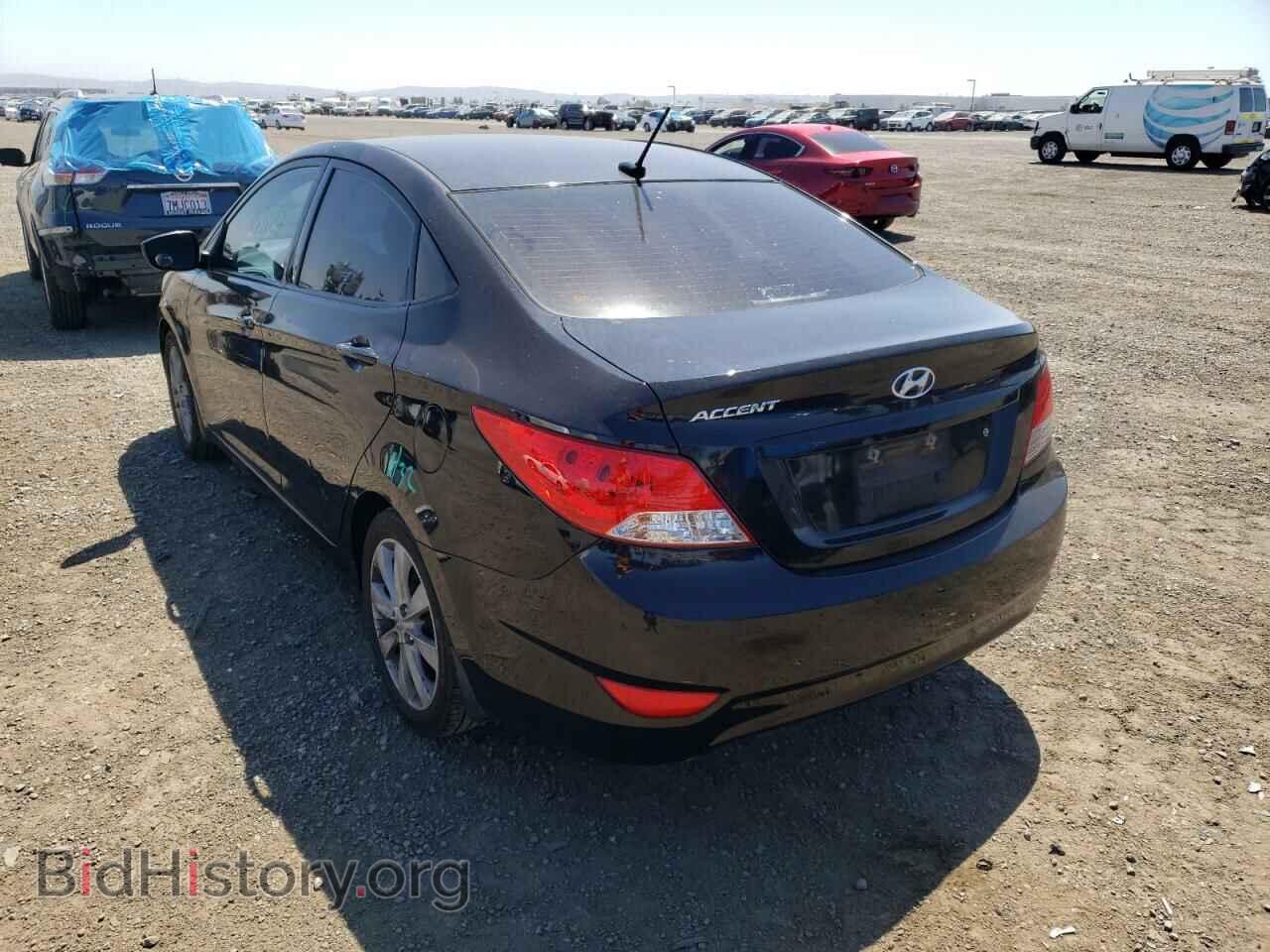 2013 HYUNDAI ACCENT - VIN: KMHCU4AE4DU284777 - Фото 3