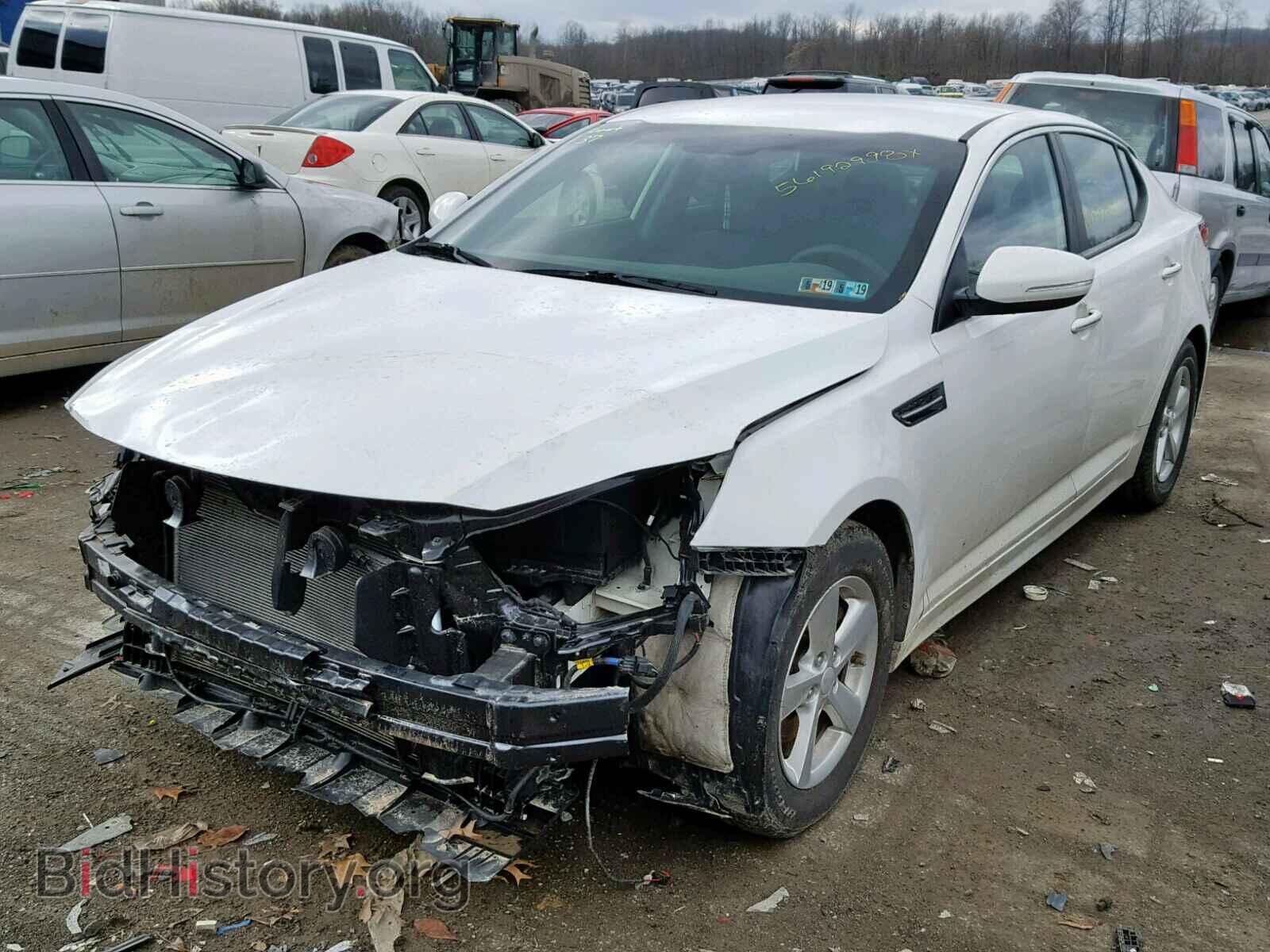 2015 KIA OPTIMA - VIN: KNAGM4A77F5640611 - Фото 2