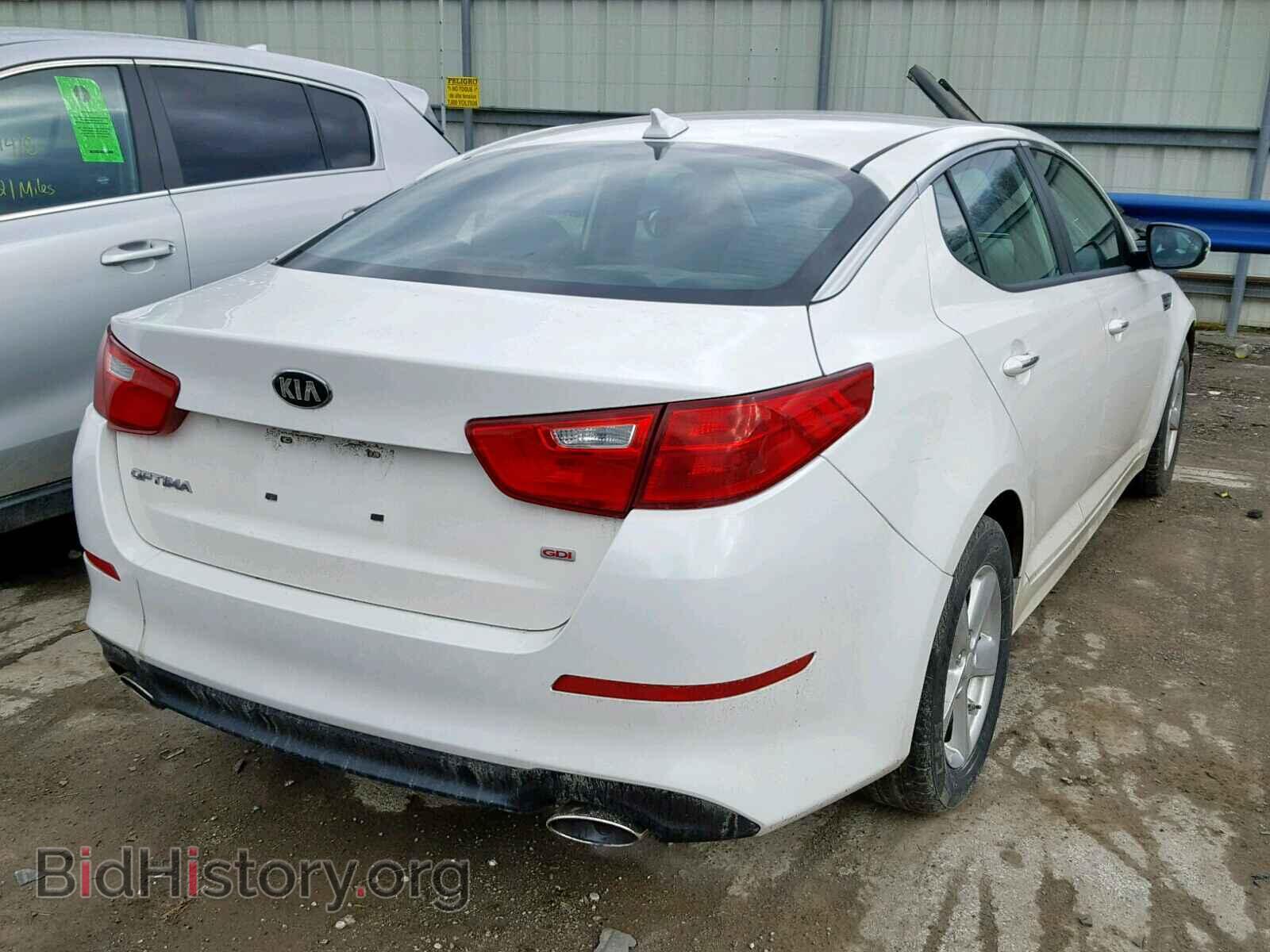 2015 KIA OPTIMA - VIN: KNAGM4A77F5640611 - Фото 4